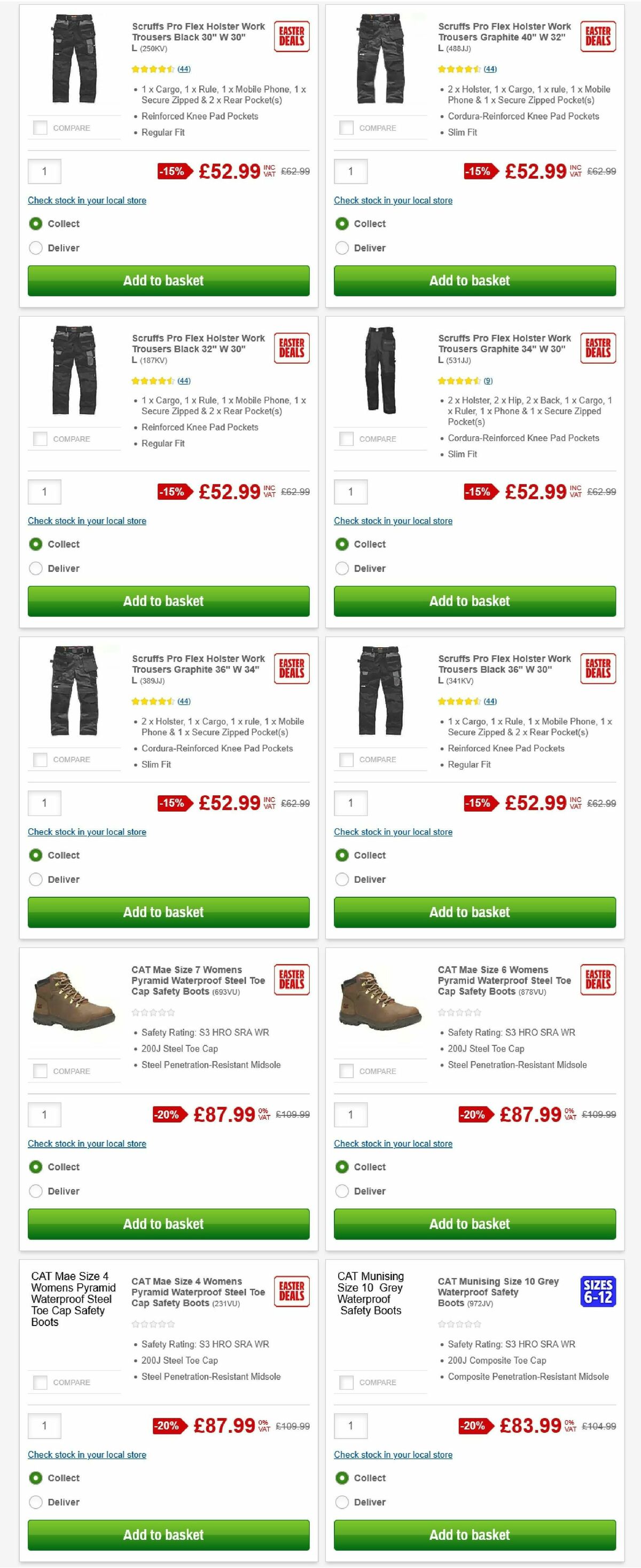 Screwfix Offers from 1 April