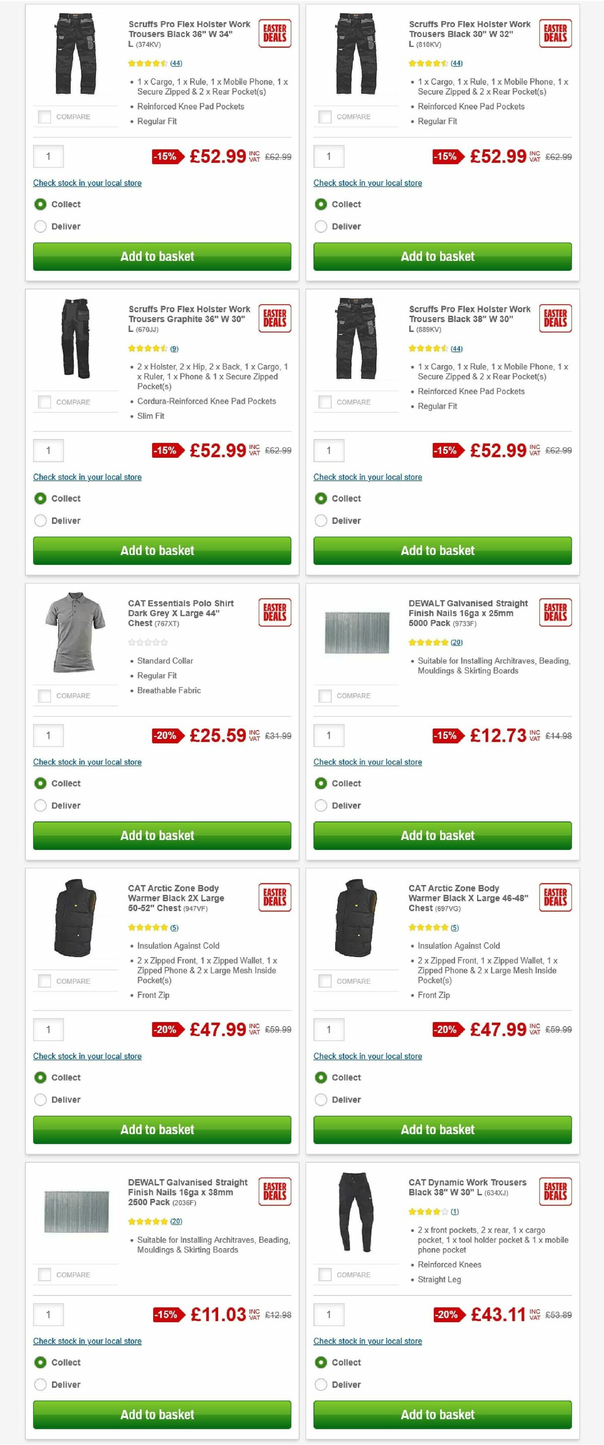 Screwfix Offers from 1 April