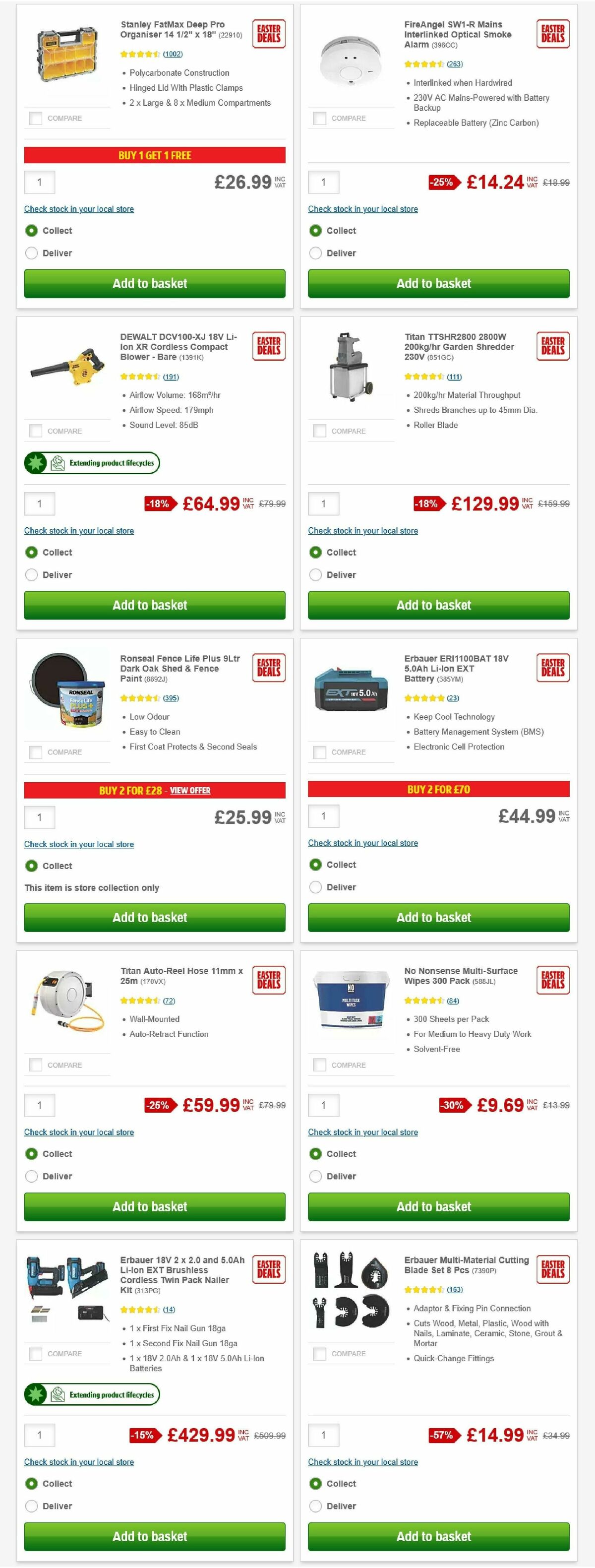 Screwfix Offers from 1 April