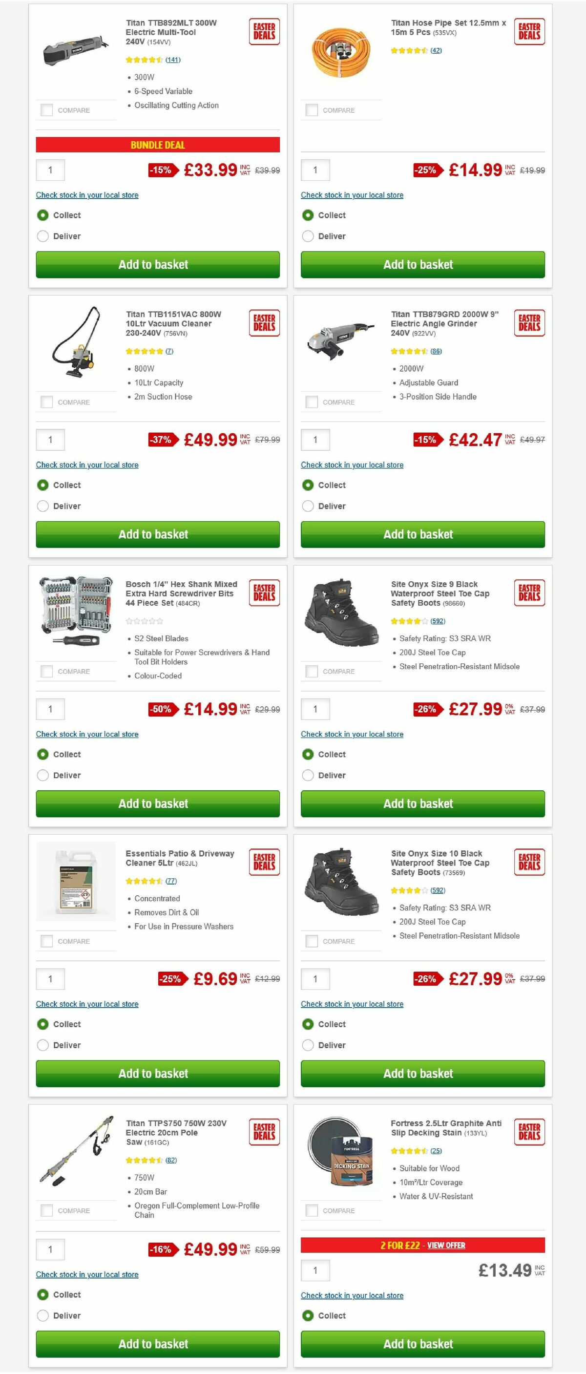 Screwfix Offers from 1 April