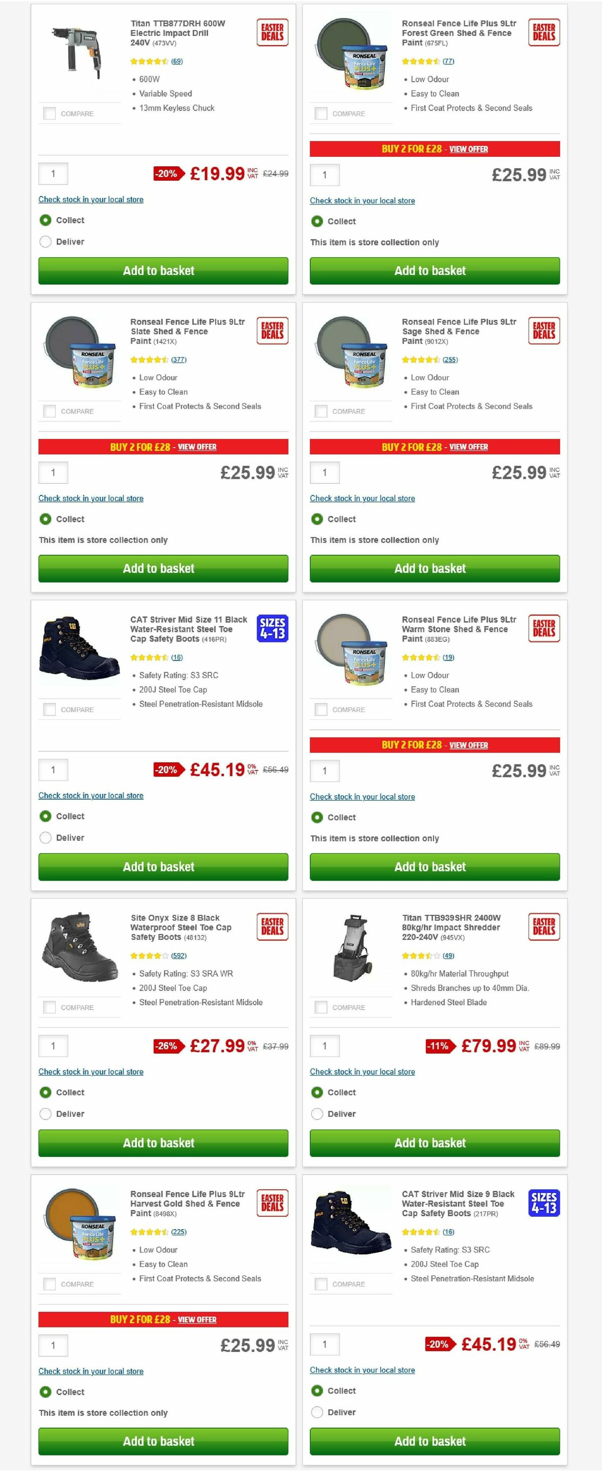 Screwfix Offers from 1 April