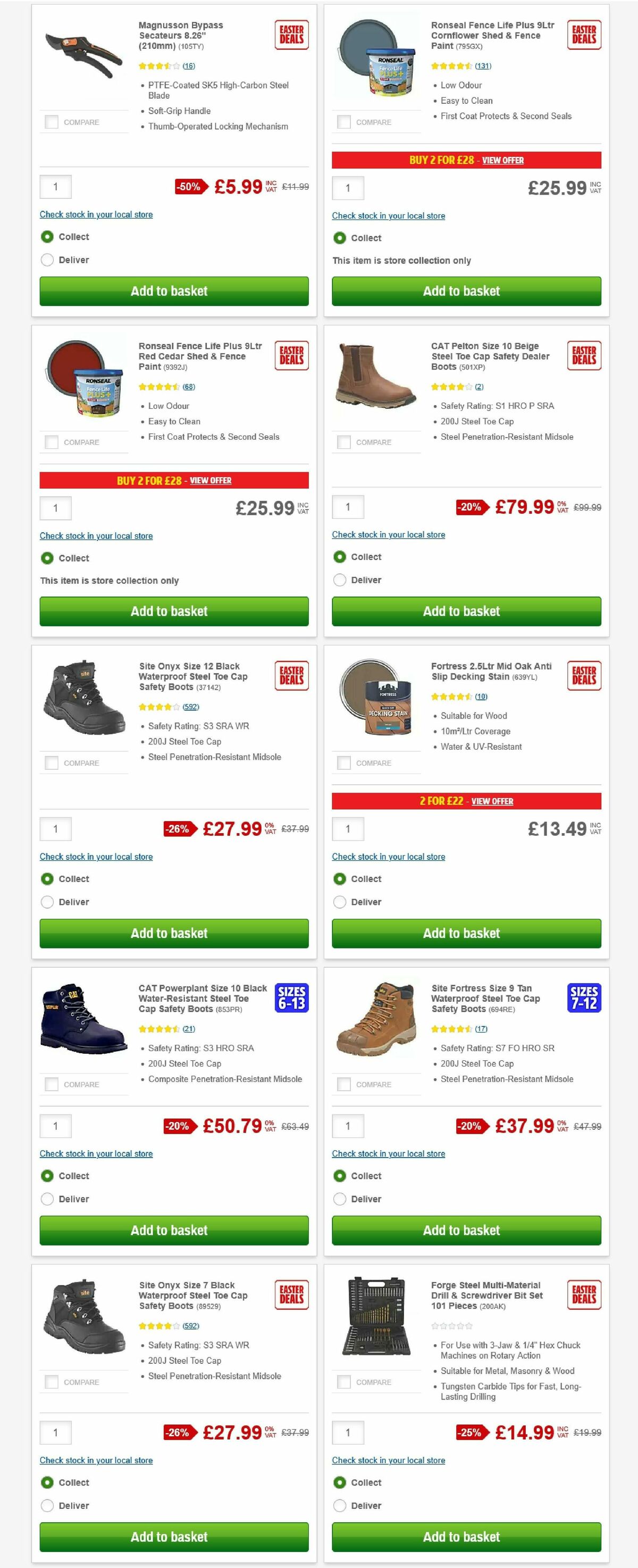 Screwfix Offers from 1 April