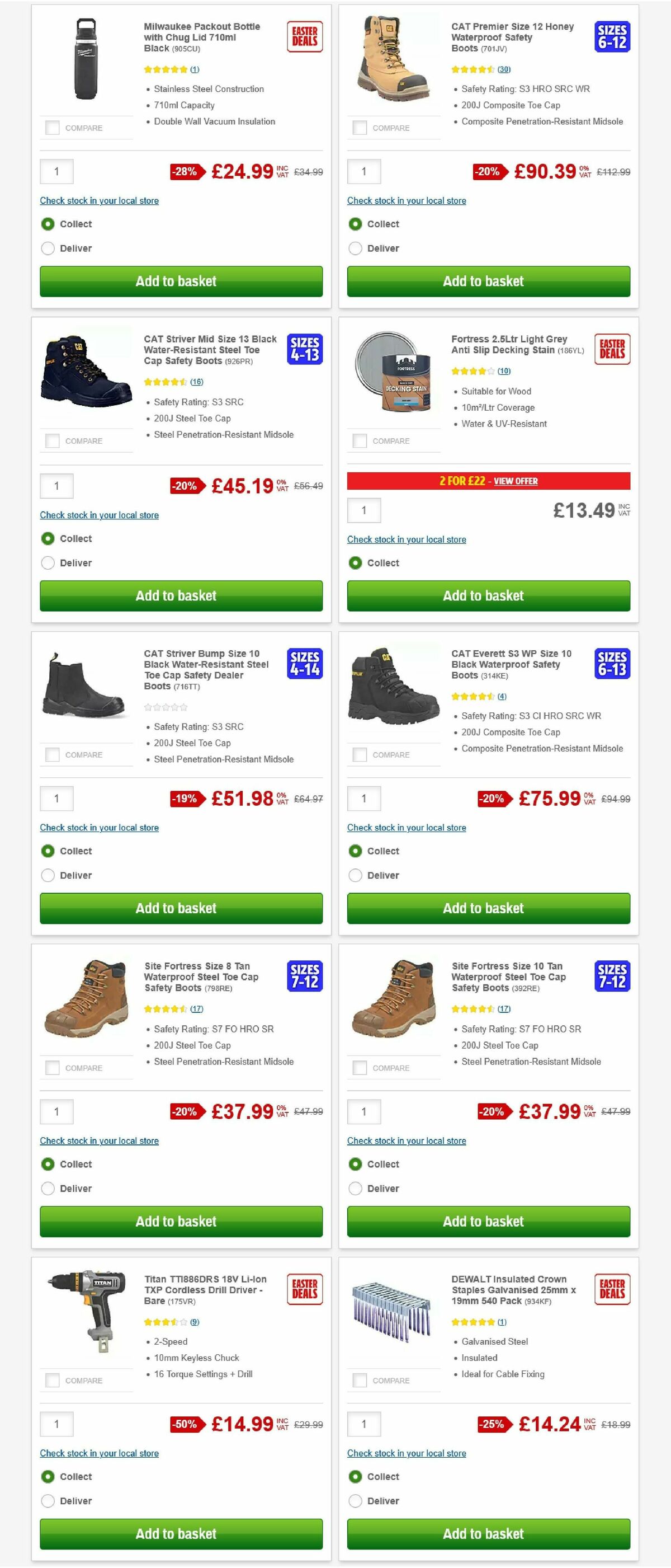 Screwfix Offers from 1 April