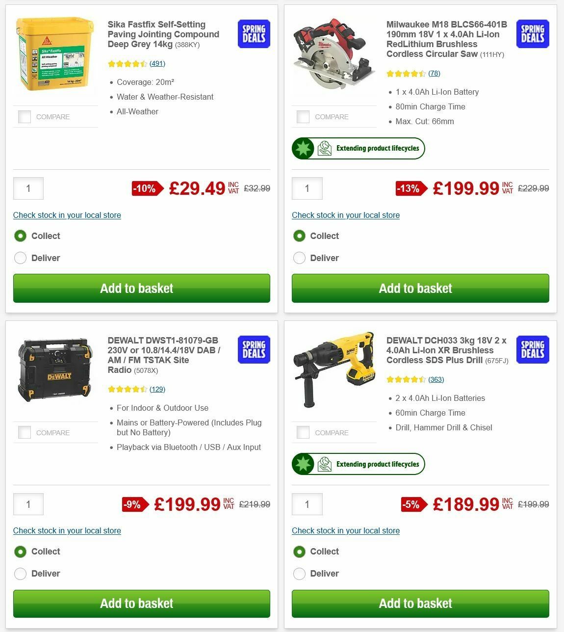 Screwfix Offers from 7 April