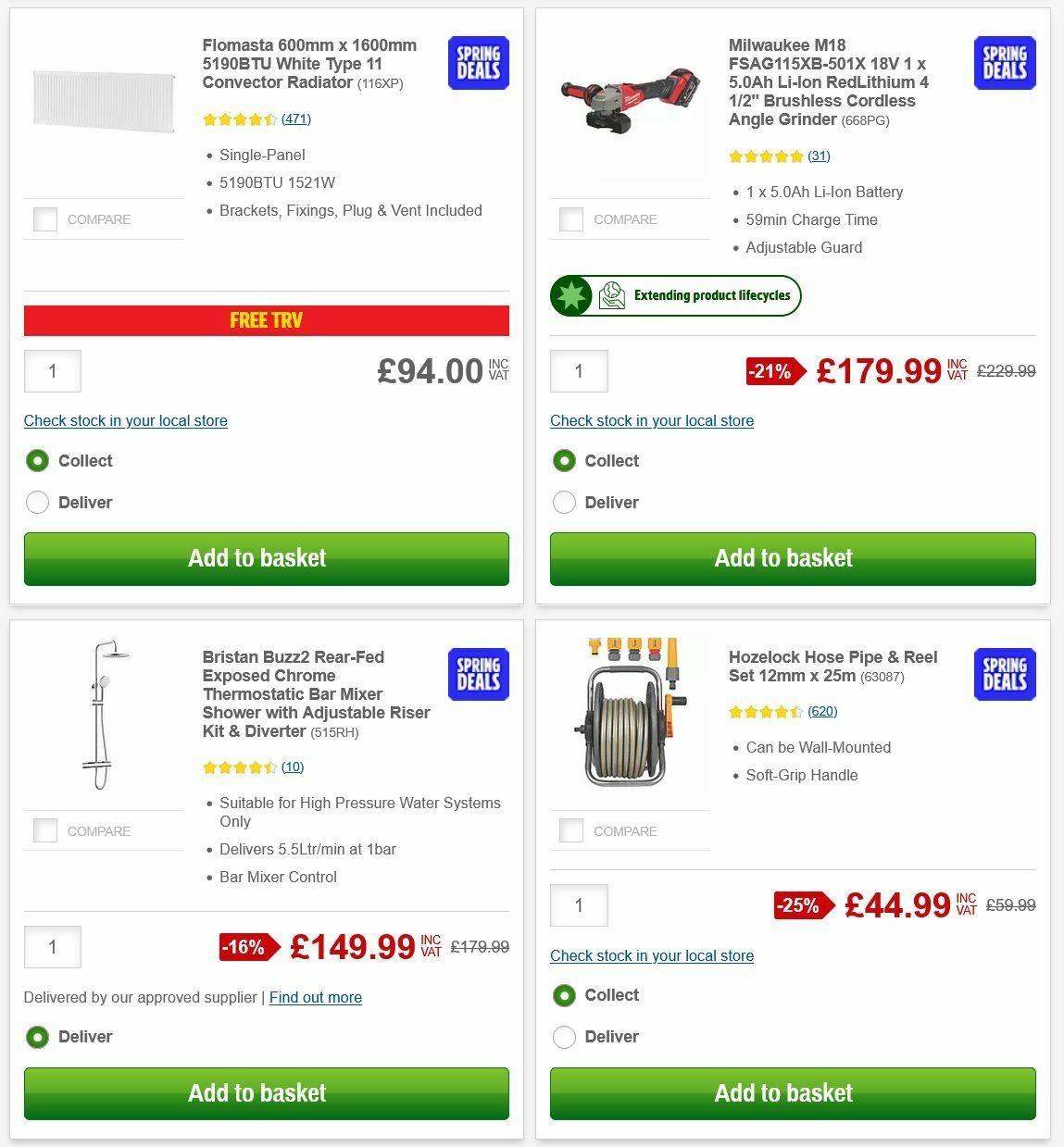Screwfix Offers from 7 April