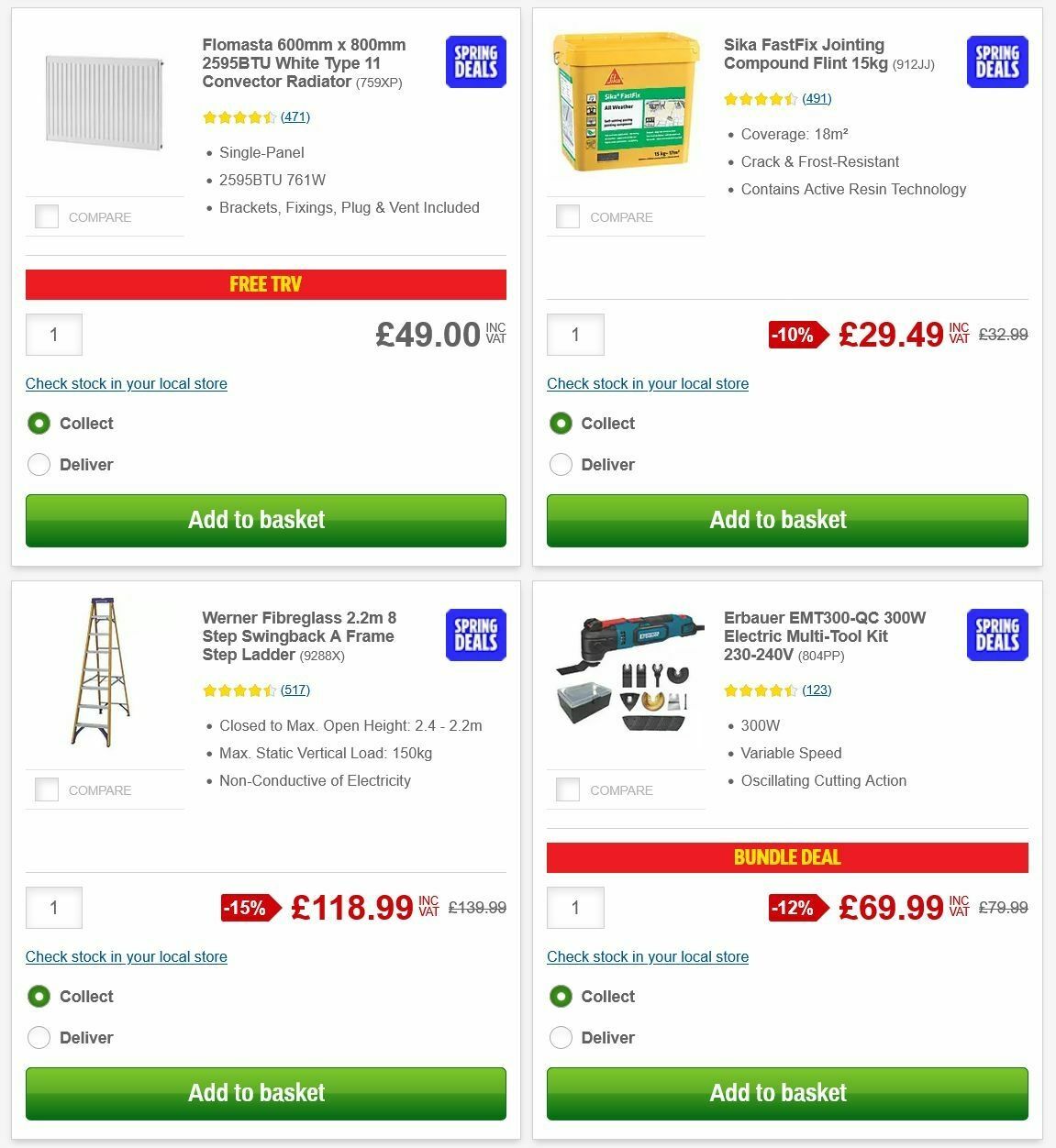 Screwfix Offers from 7 April