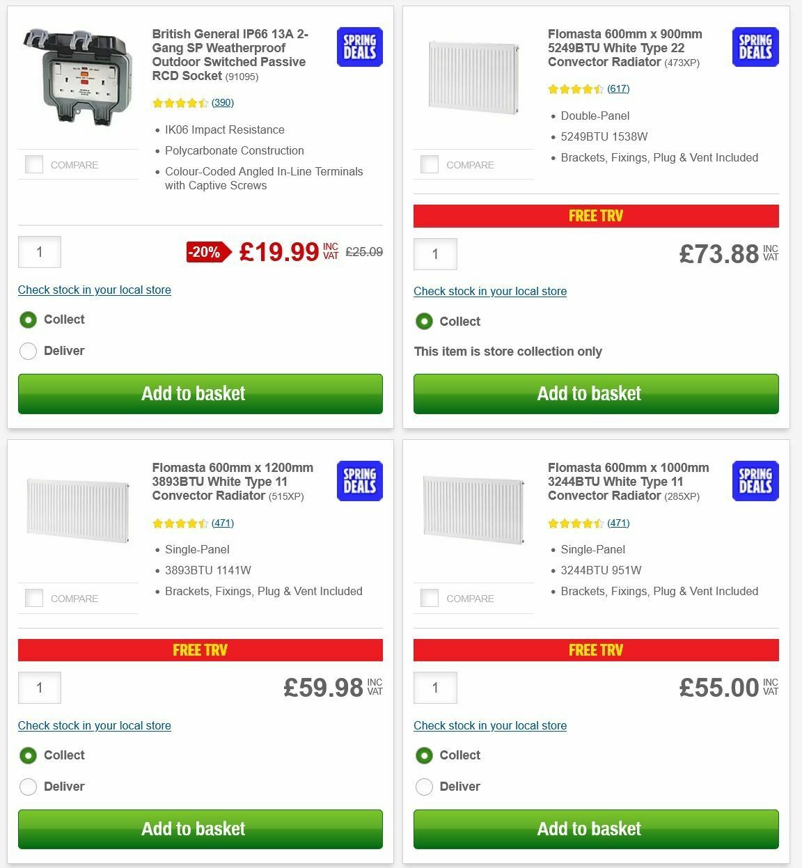 Screwfix Offers from 7 April