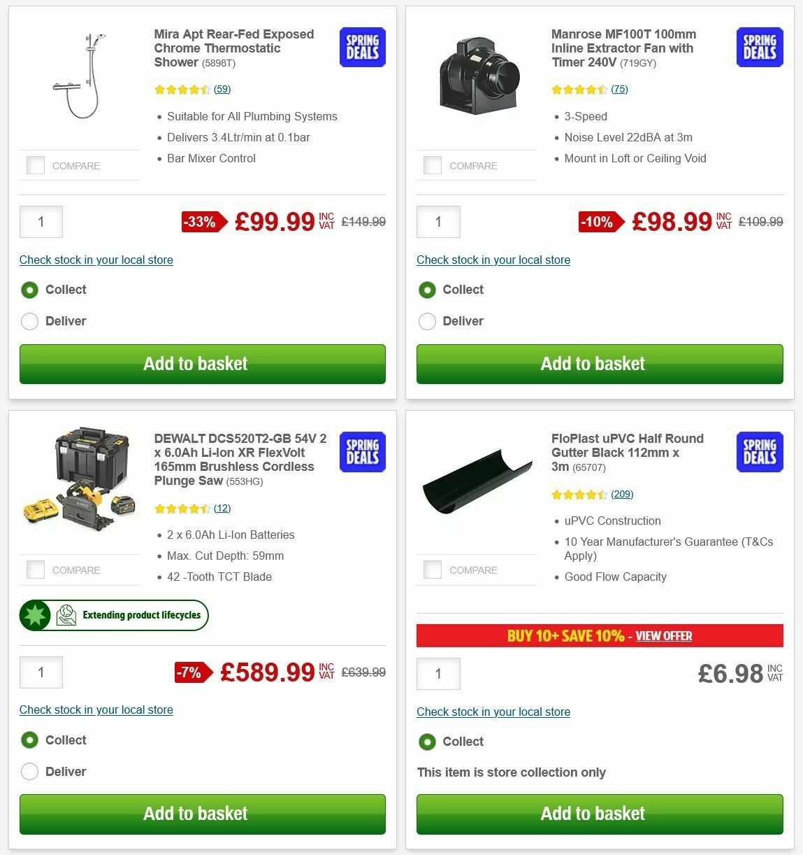 Screwfix Offers from 7 April
