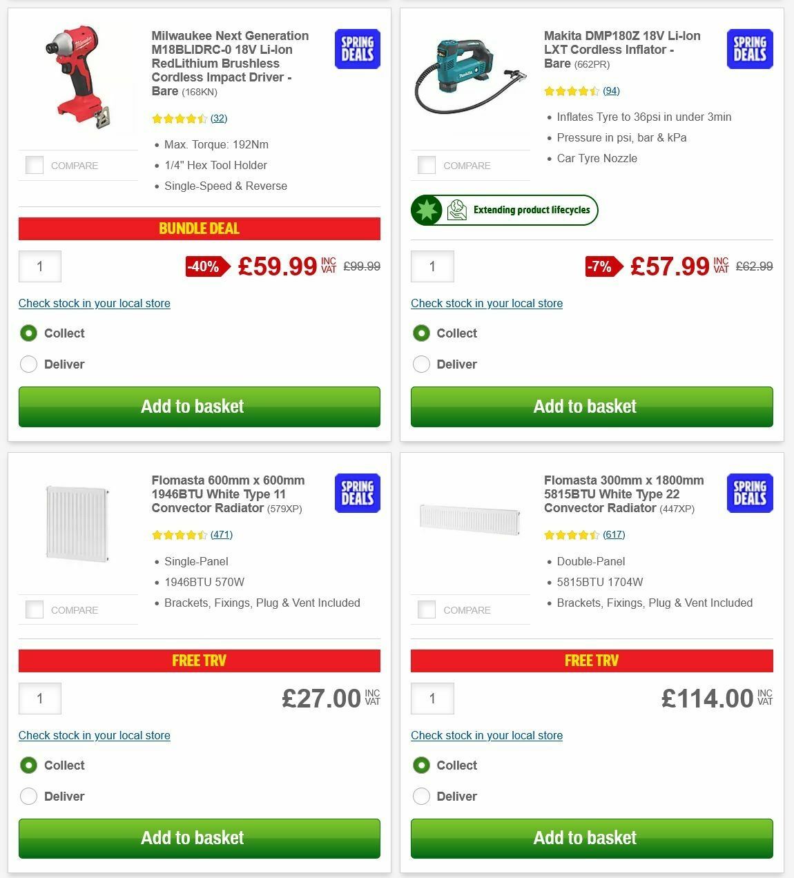 Screwfix Offers from 7 April