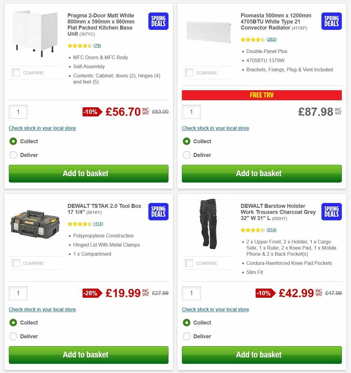 Screwfix Offers from 7 April