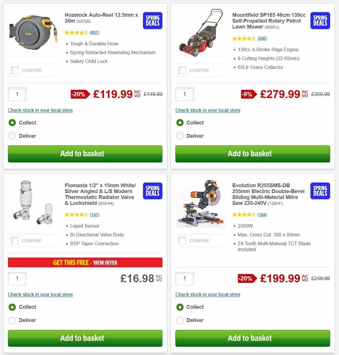 Screwfix Offers from 7 April