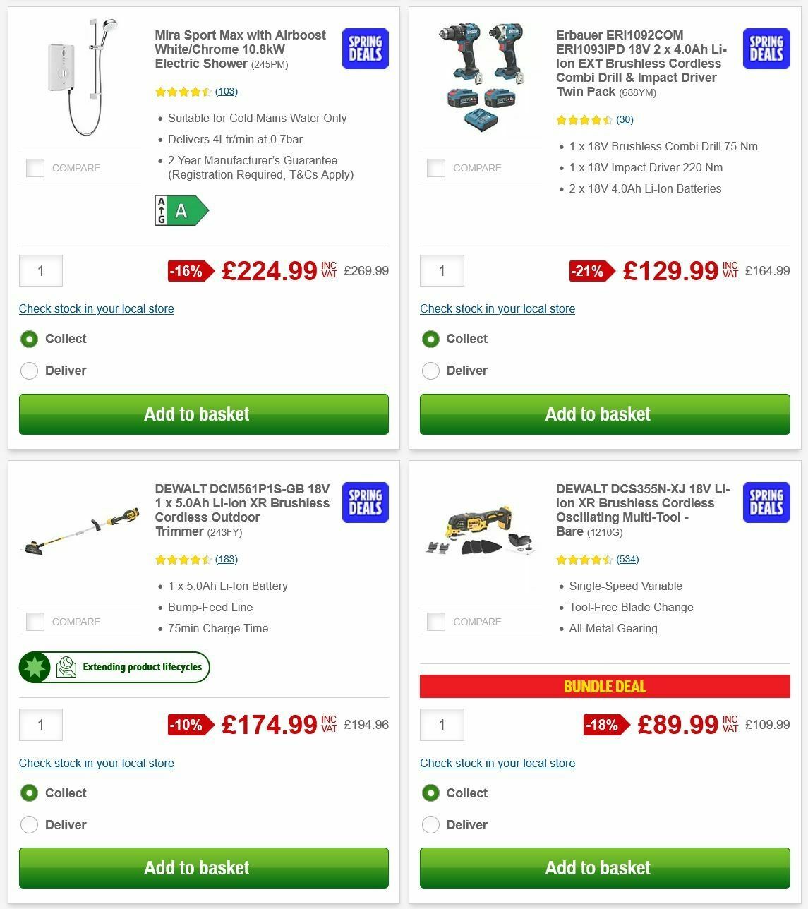 Screwfix Offers from 7 April