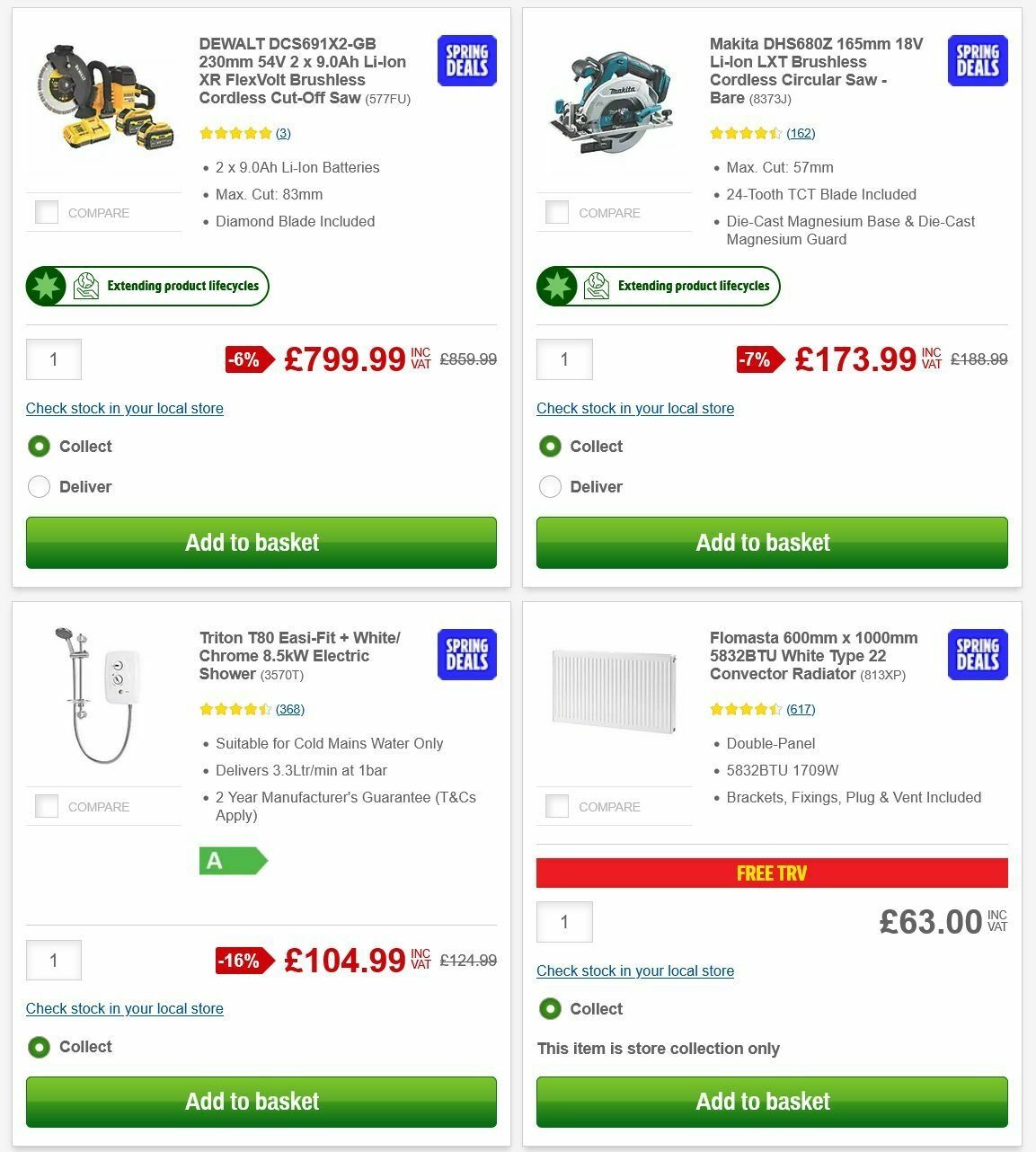 Screwfix Offers from 7 April