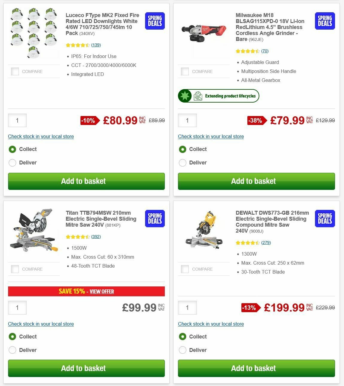 Screwfix Offers from 7 April
