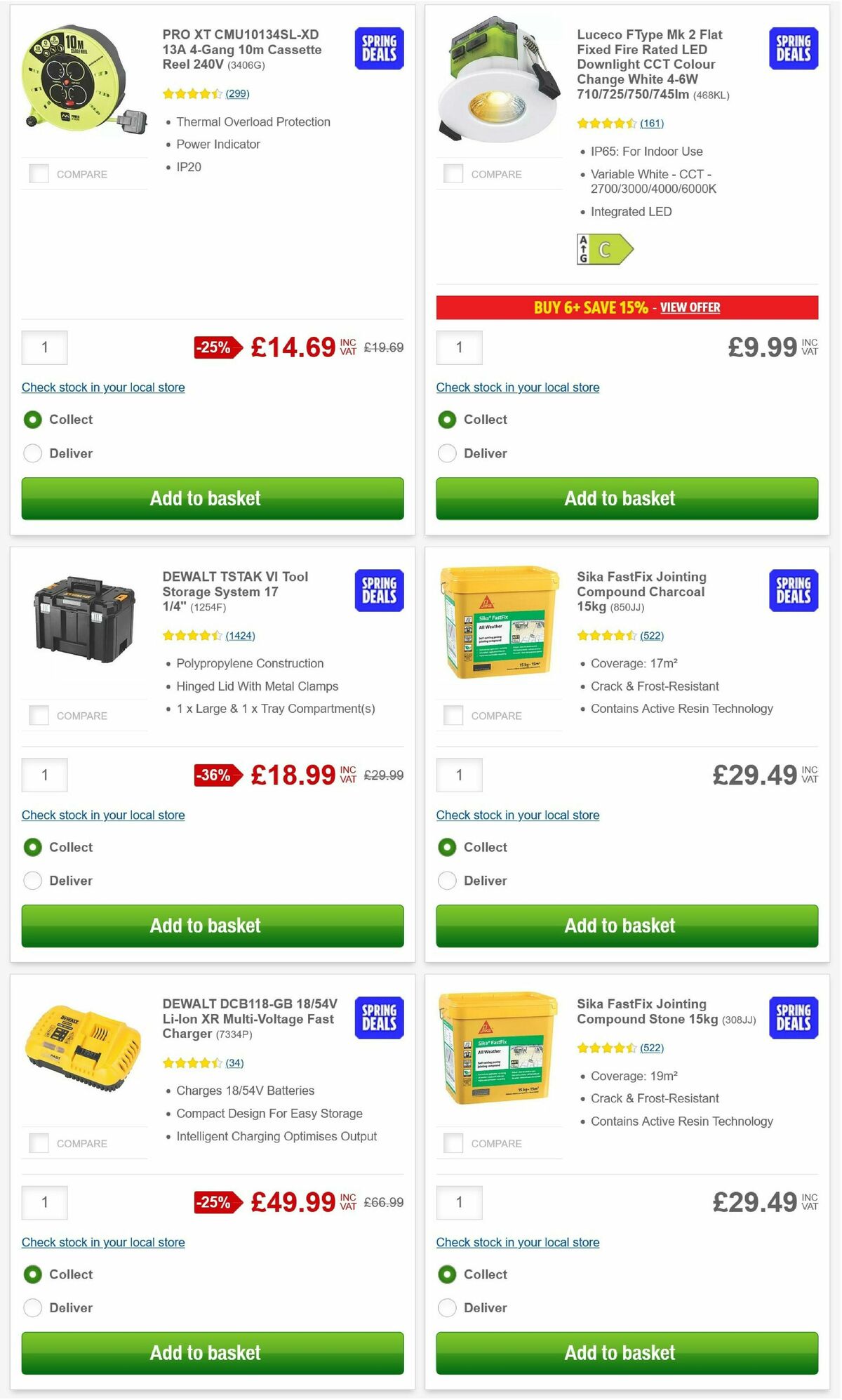 Screwfix Offers from 5 May