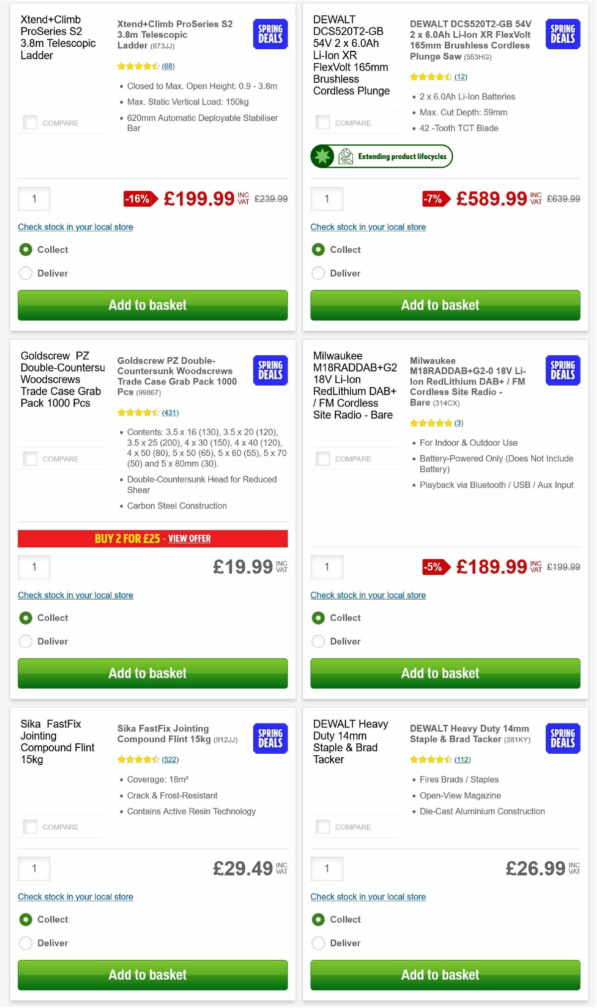 Screwfix Offers from 5 May