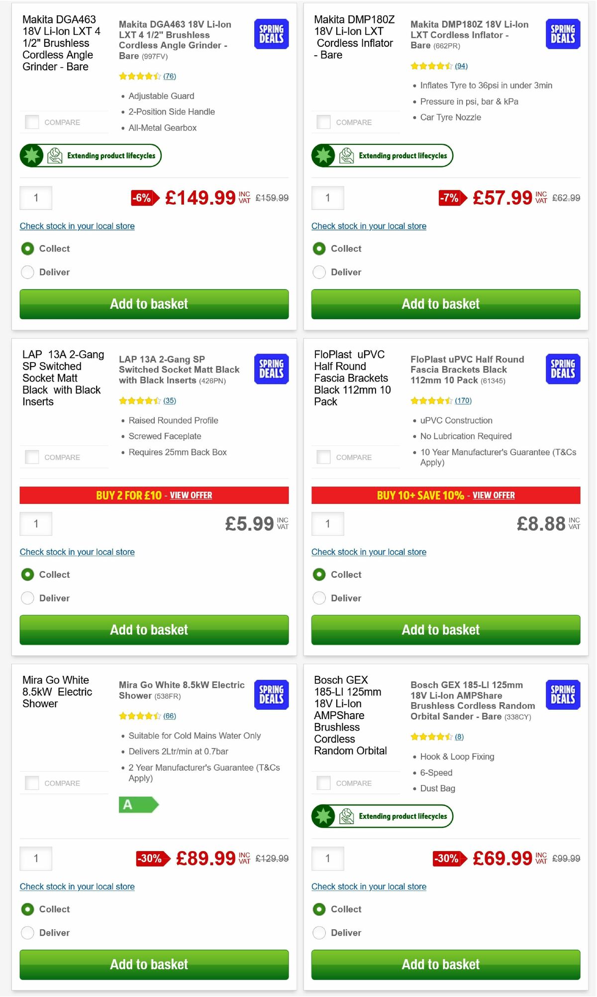 Screwfix Offers from 5 May