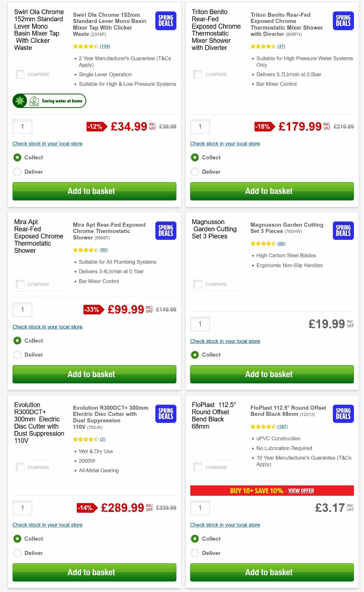 Screwfix Offers from 5 May