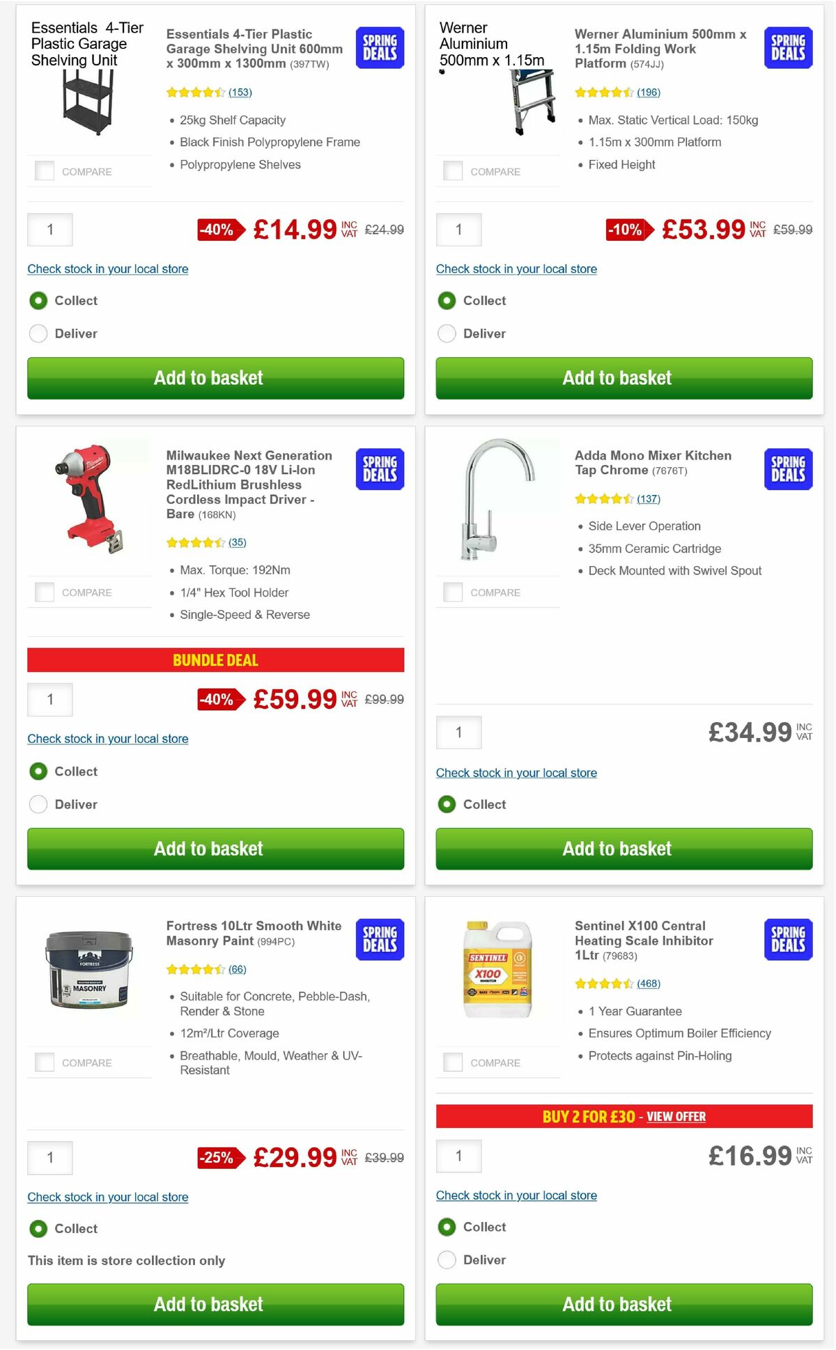 Screwfix Offers from 5 May