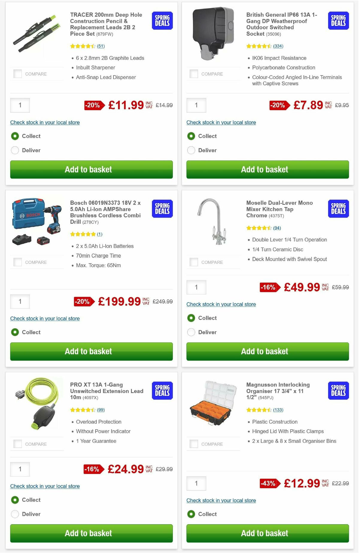 Screwfix Offers from 5 May