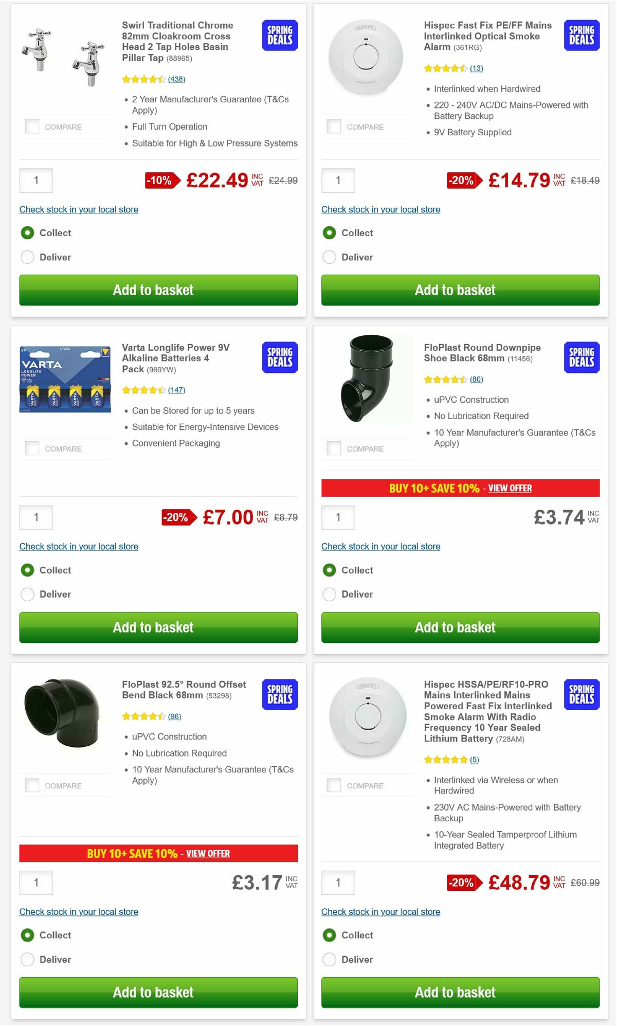 Screwfix Offers from 5 May
