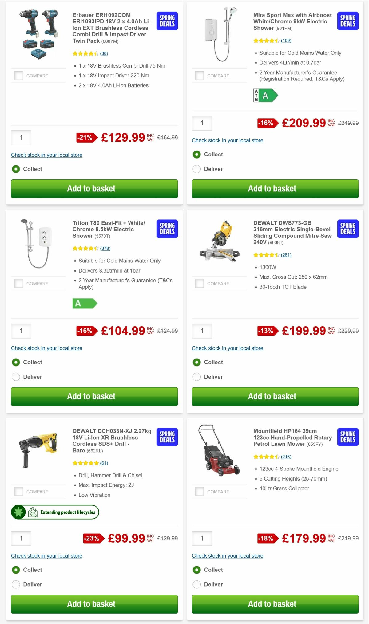 Screwfix Offers from 5 May