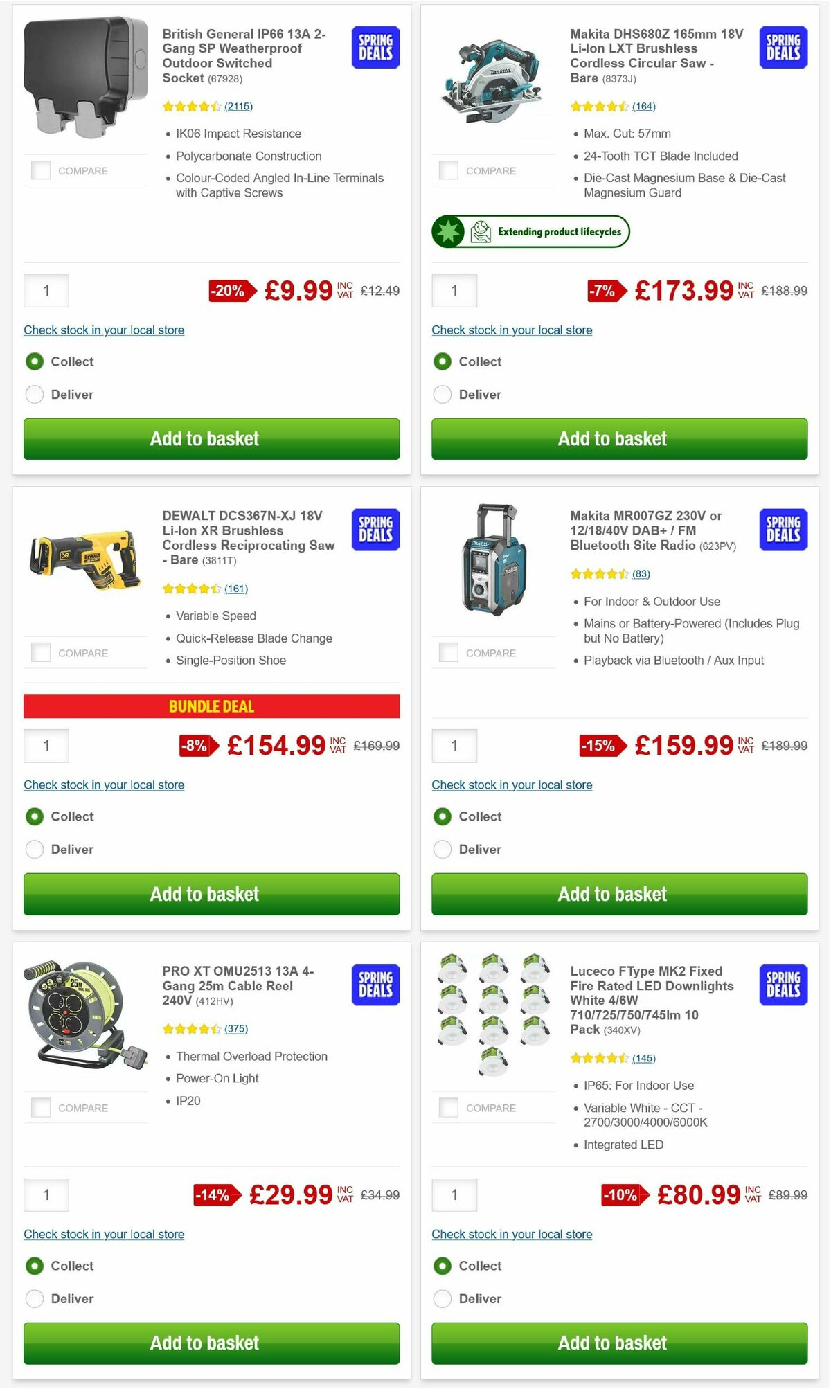 Screwfix Offers from 5 May