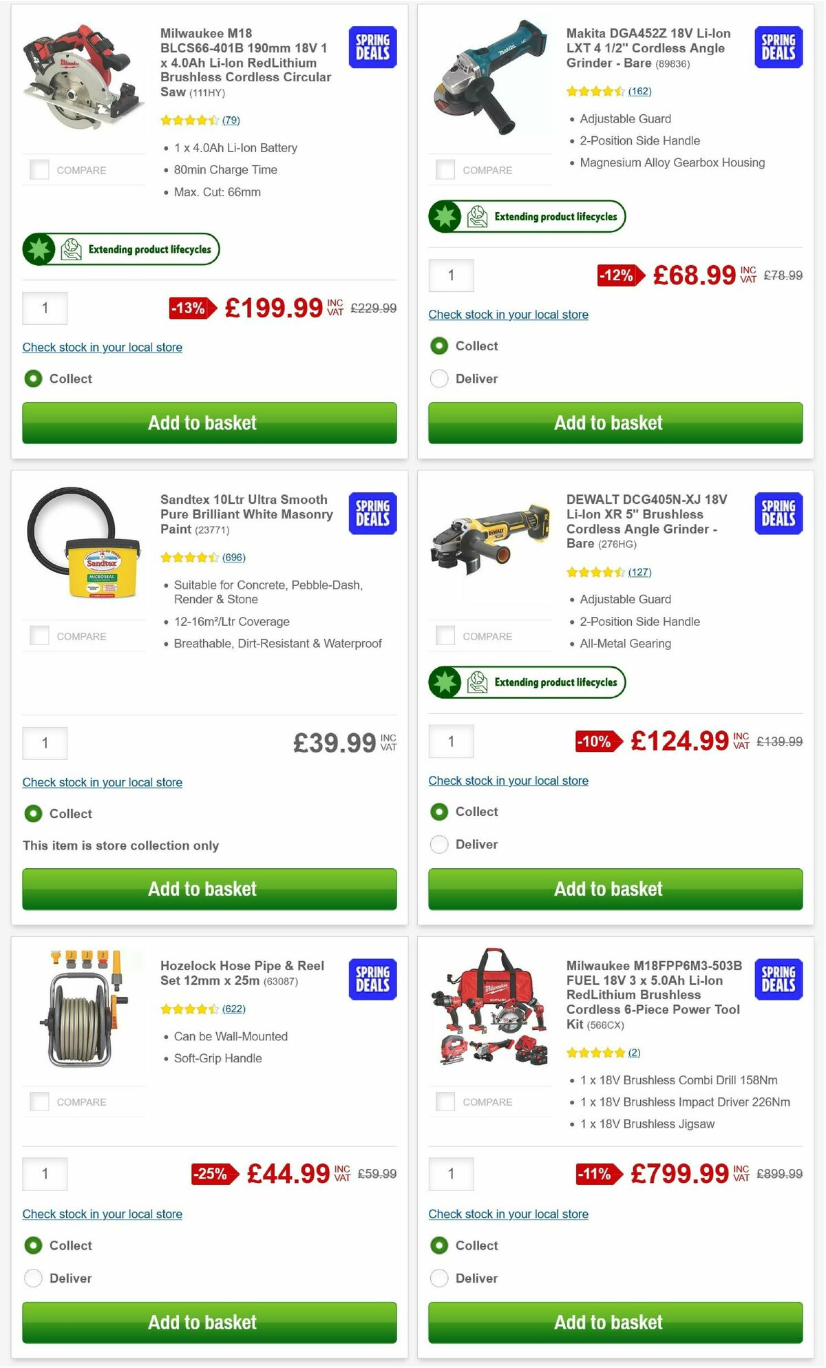 Screwfix Offers from 5 May