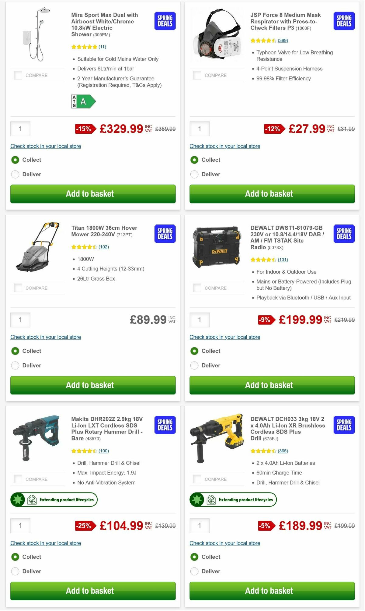 Screwfix Offers from 5 May