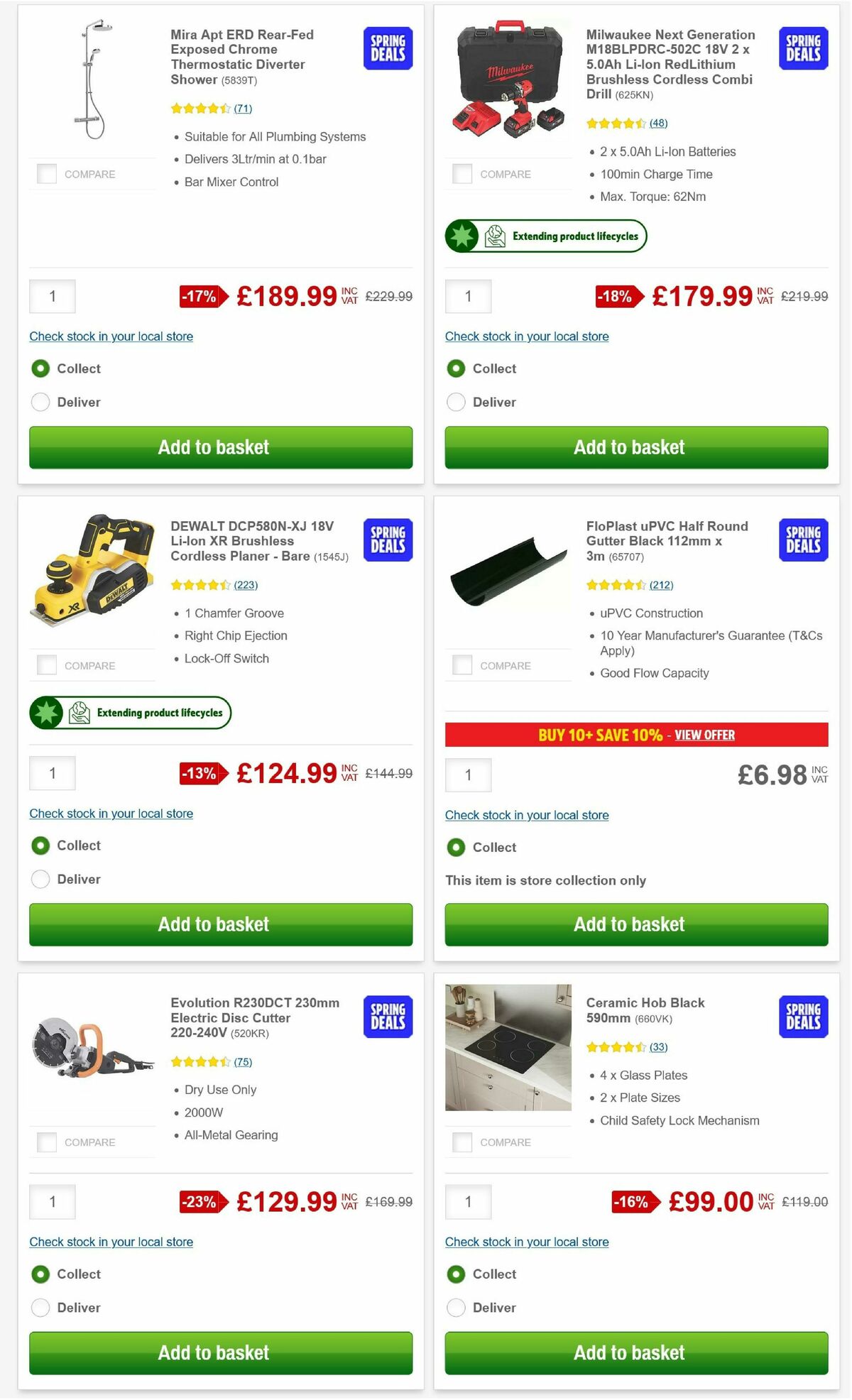Screwfix Offers from 5 May