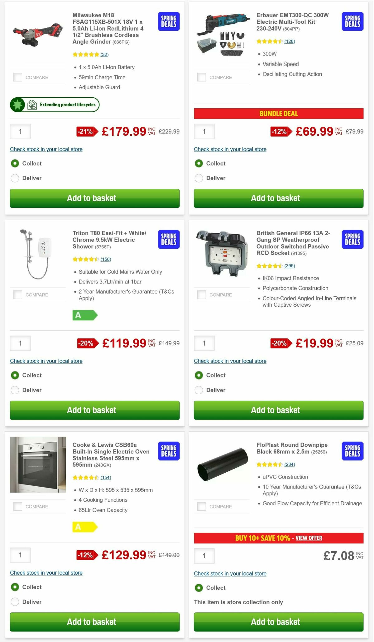 Screwfix Offers from 5 May