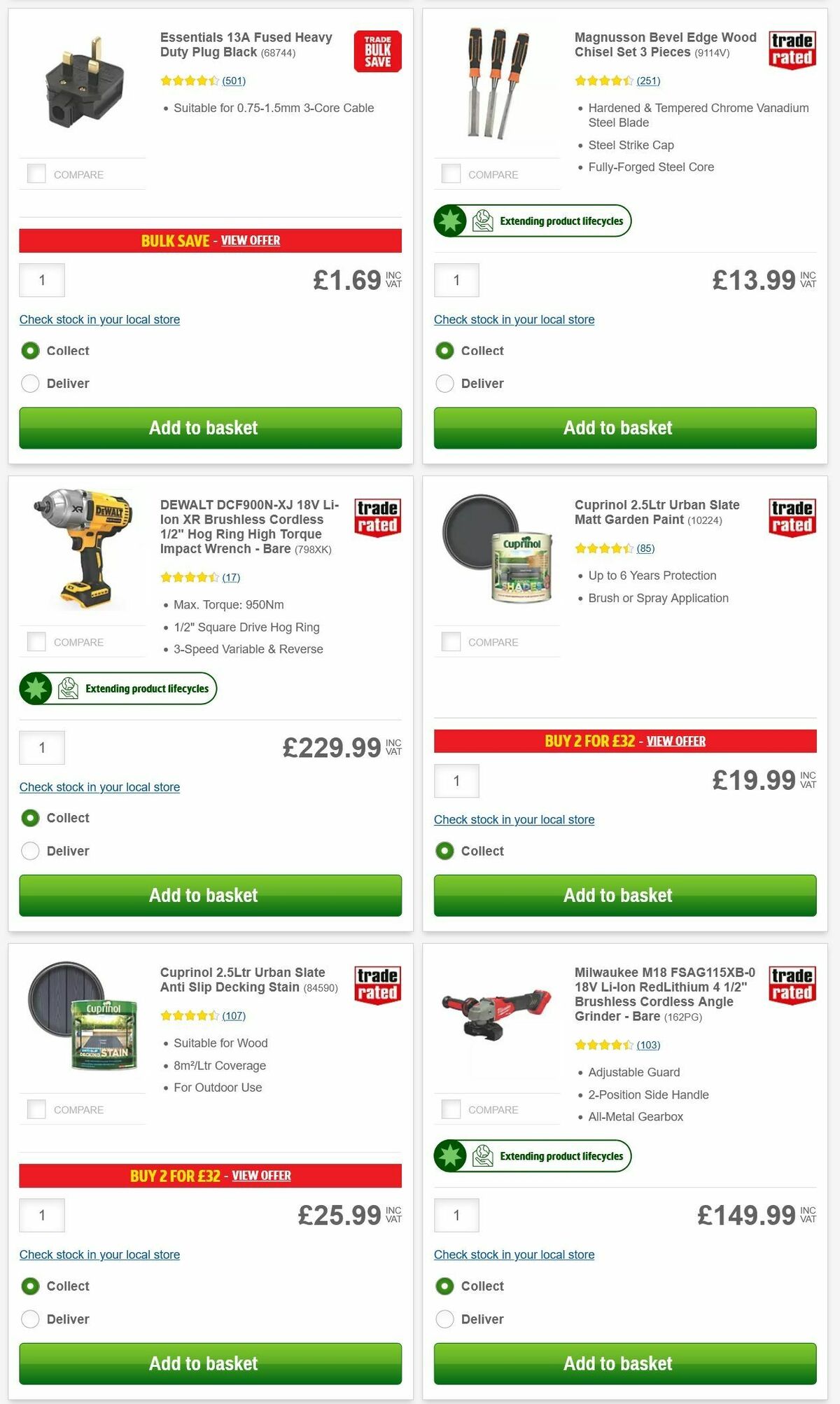 Screwfix Offers from 31 May