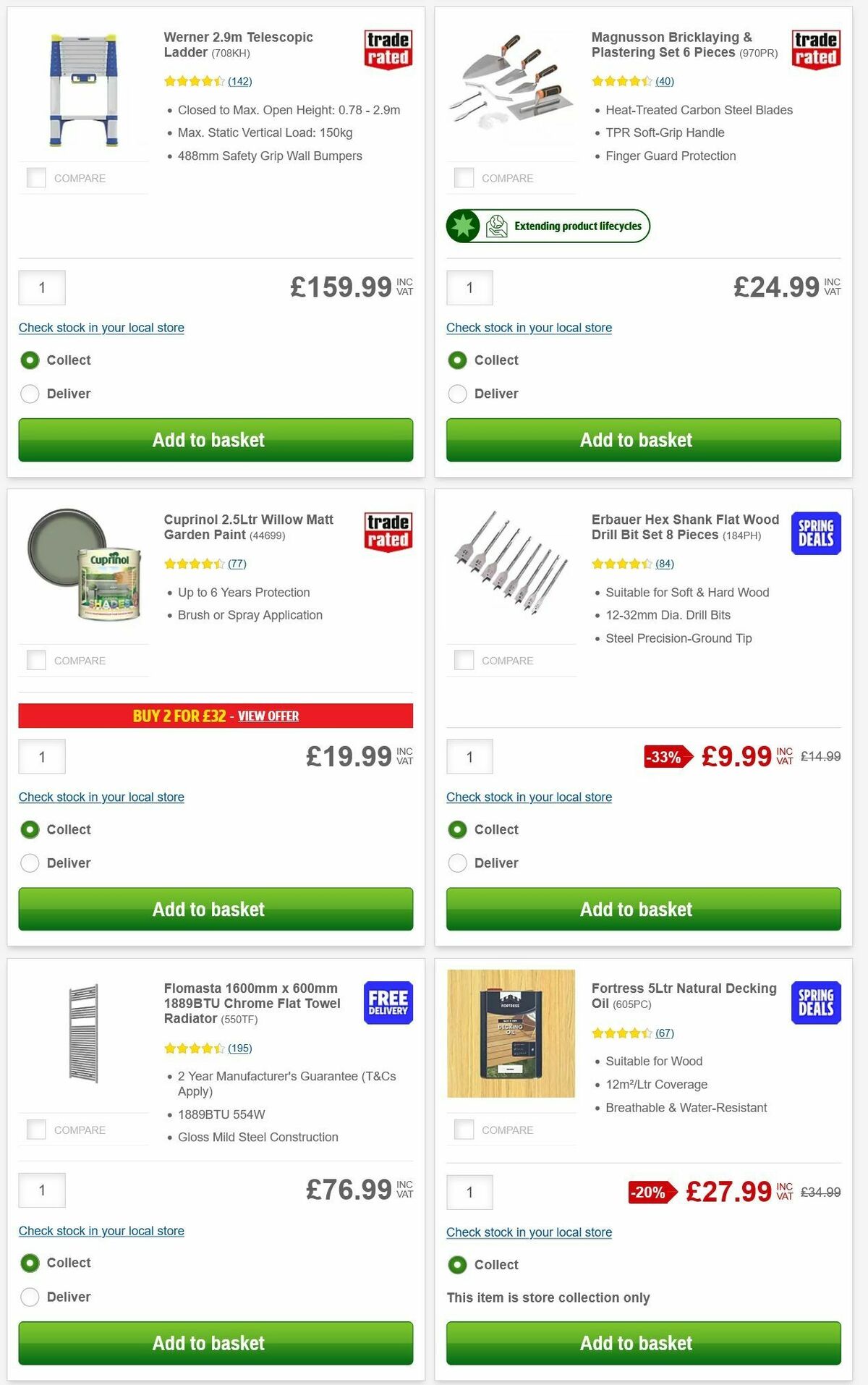 Screwfix Offers from 31 May