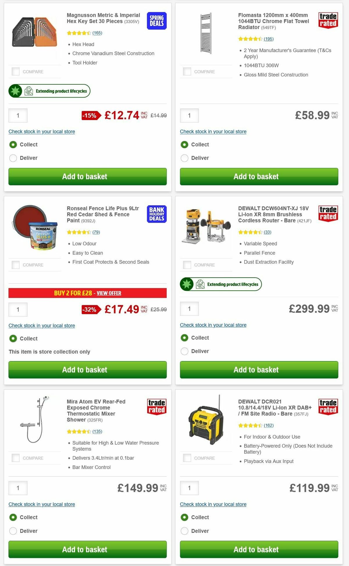 Screwfix Offers from 31 May