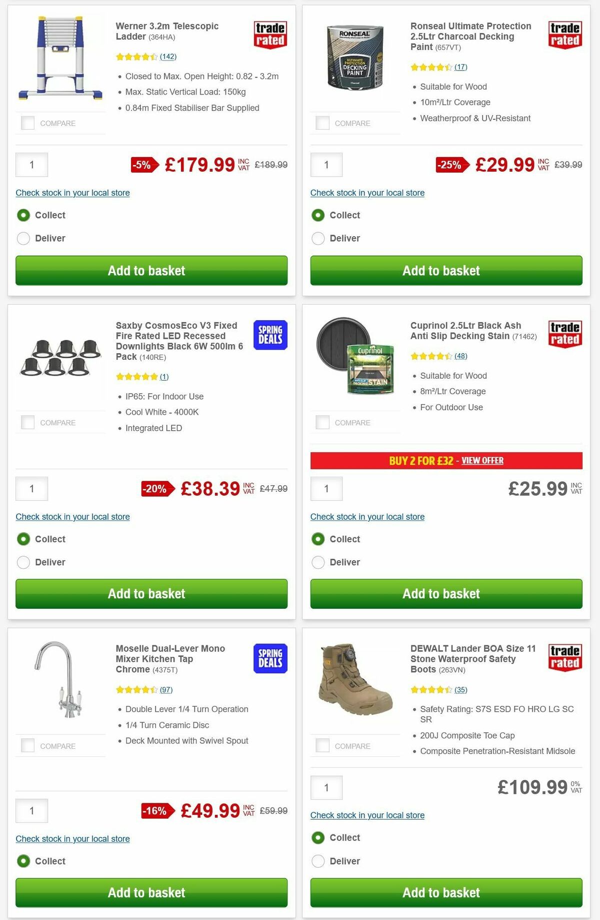 Screwfix Offers from 31 May