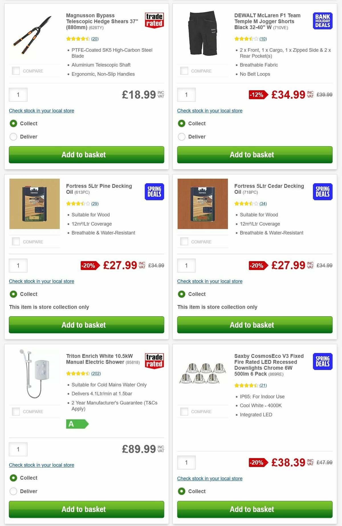 Screwfix Offers from 31 May