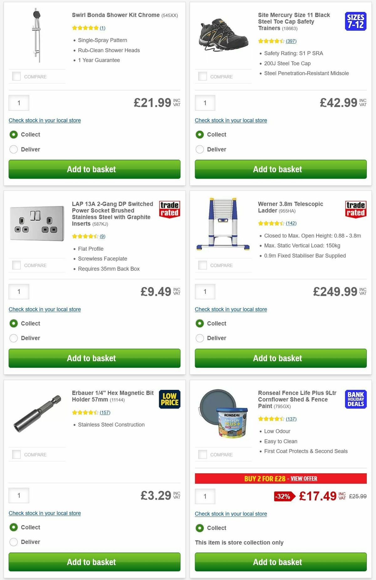 Screwfix Offers from 31 May