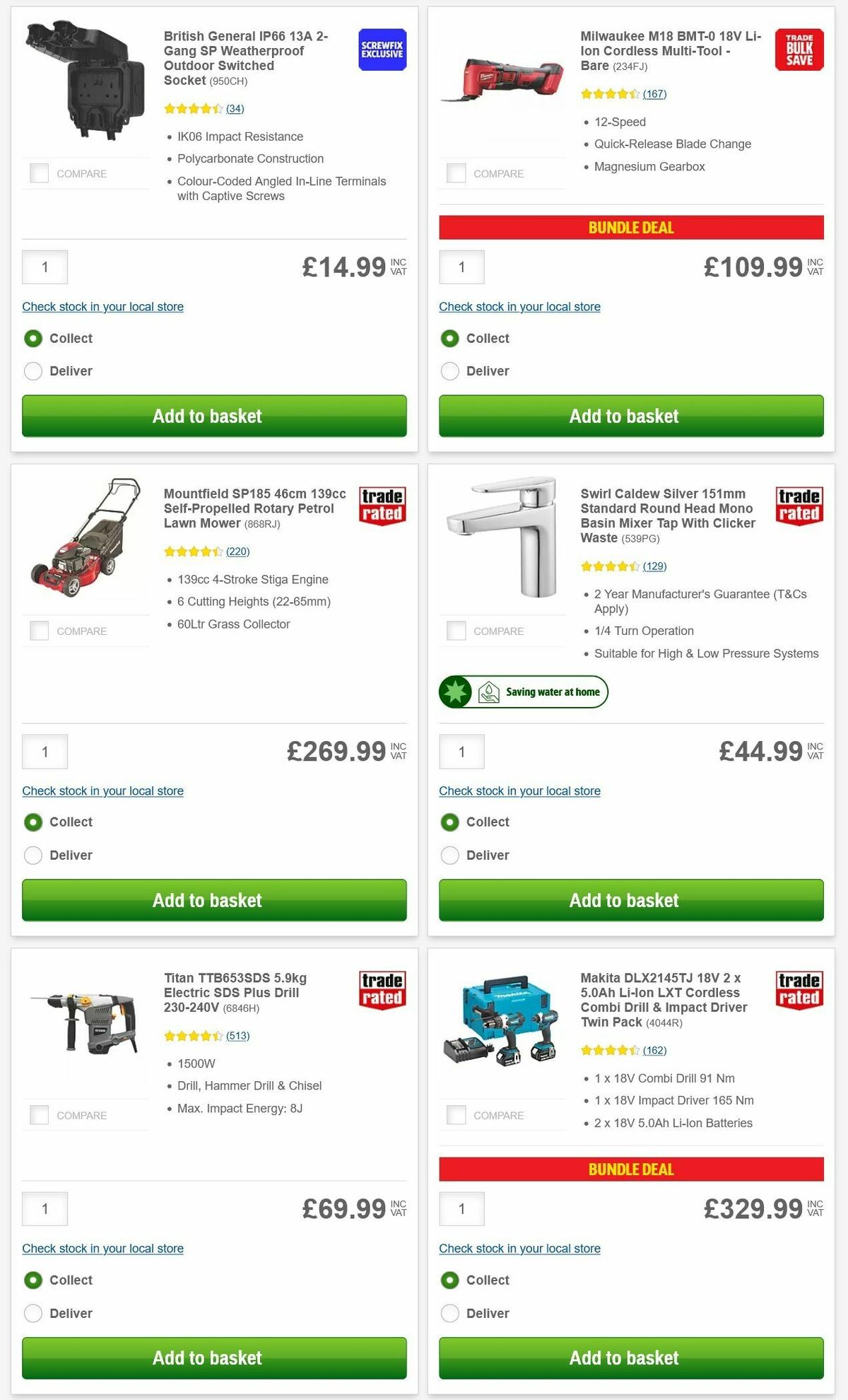 Screwfix Offers from 31 May