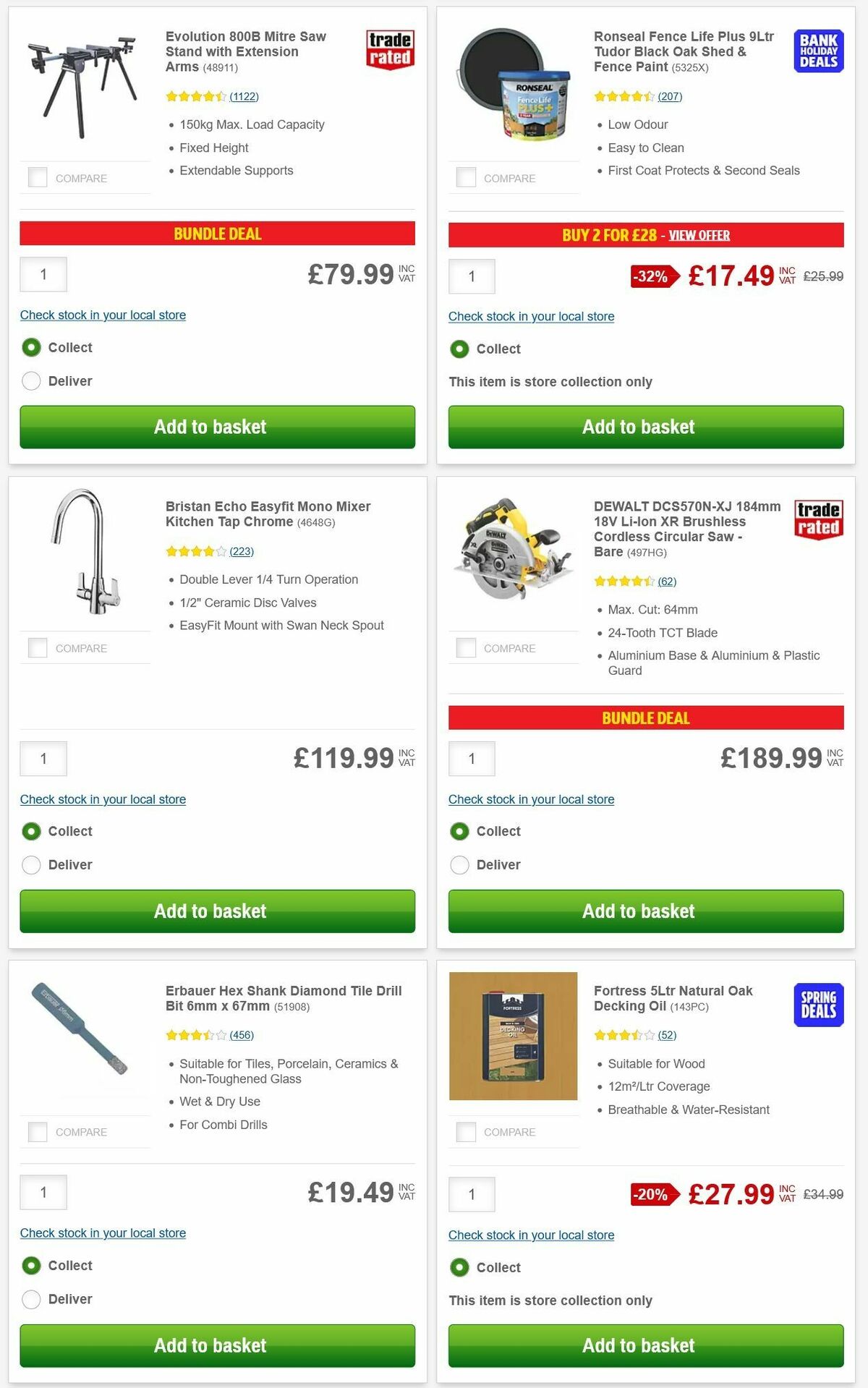 Screwfix Offers from 31 May