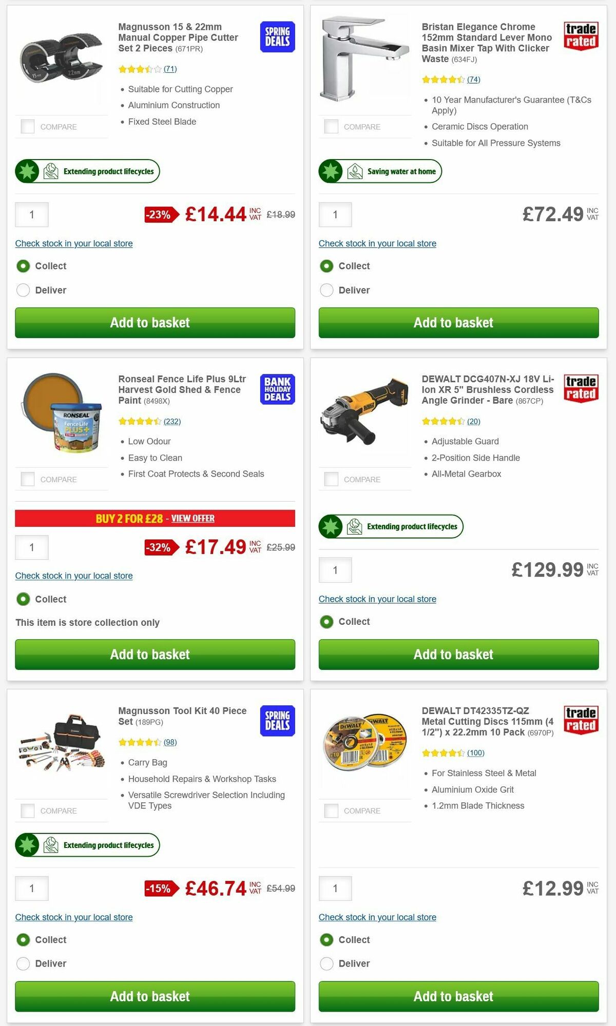 Screwfix Offers from 31 May