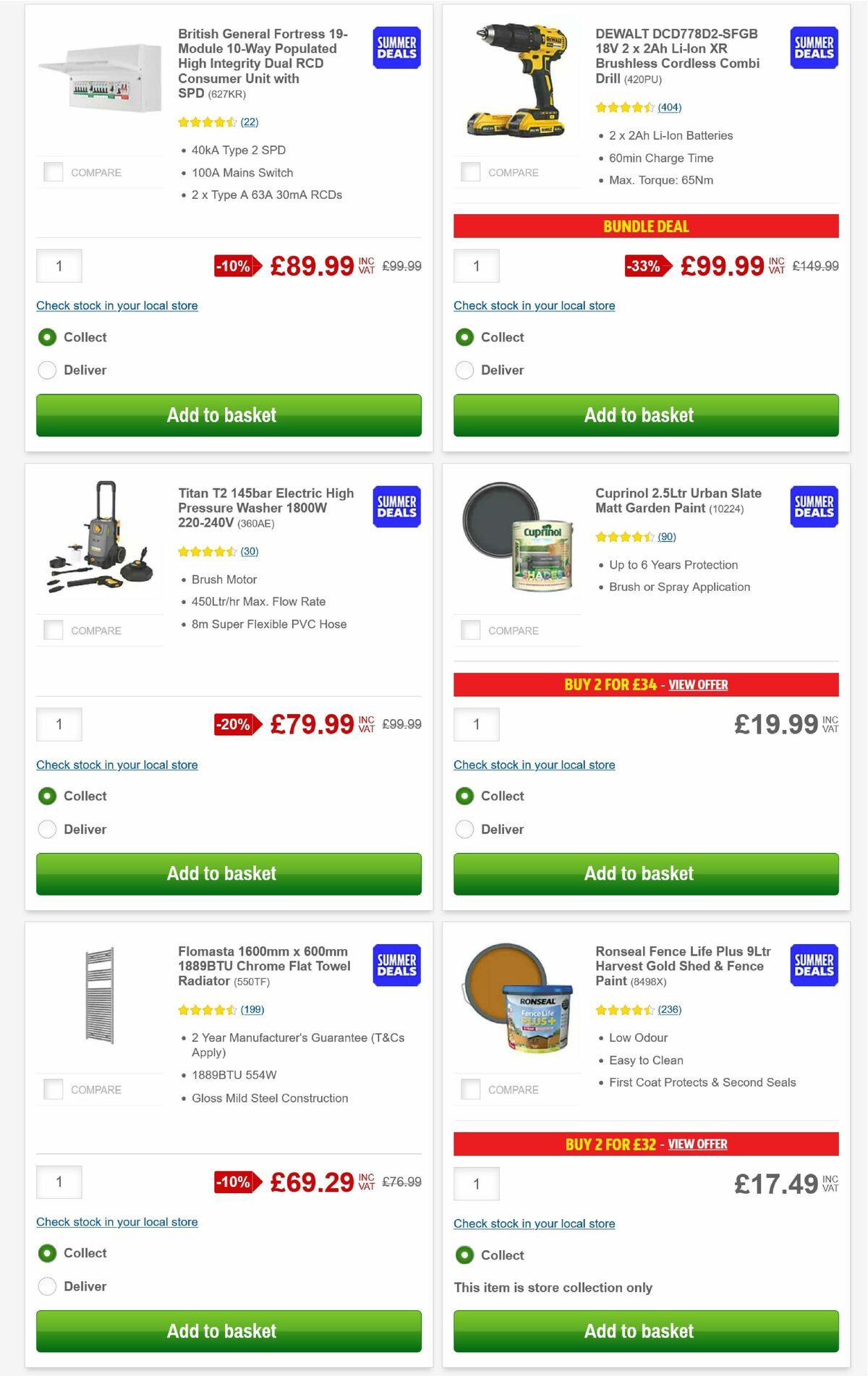 Screwfix Offers from 1 July