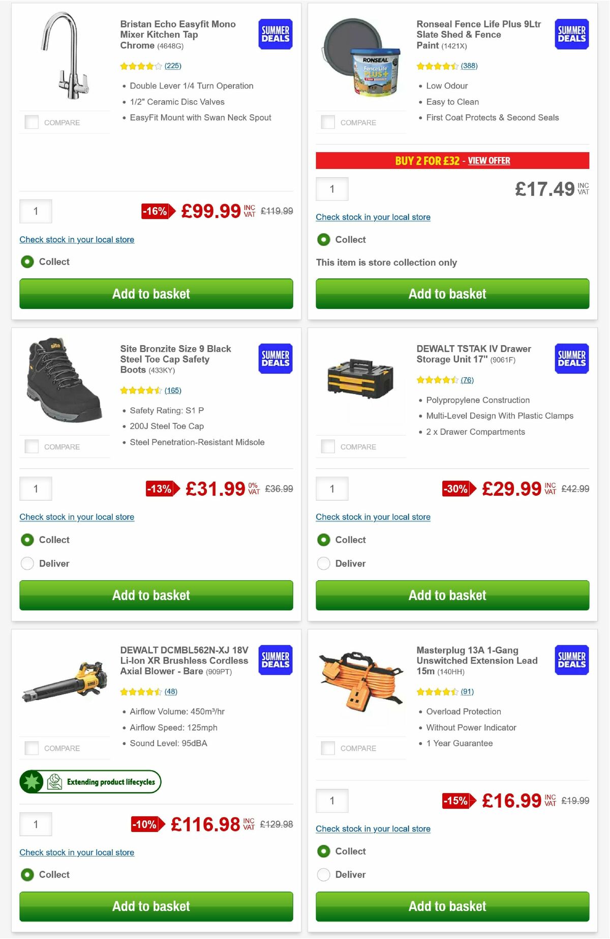 Screwfix Offers from 1 July