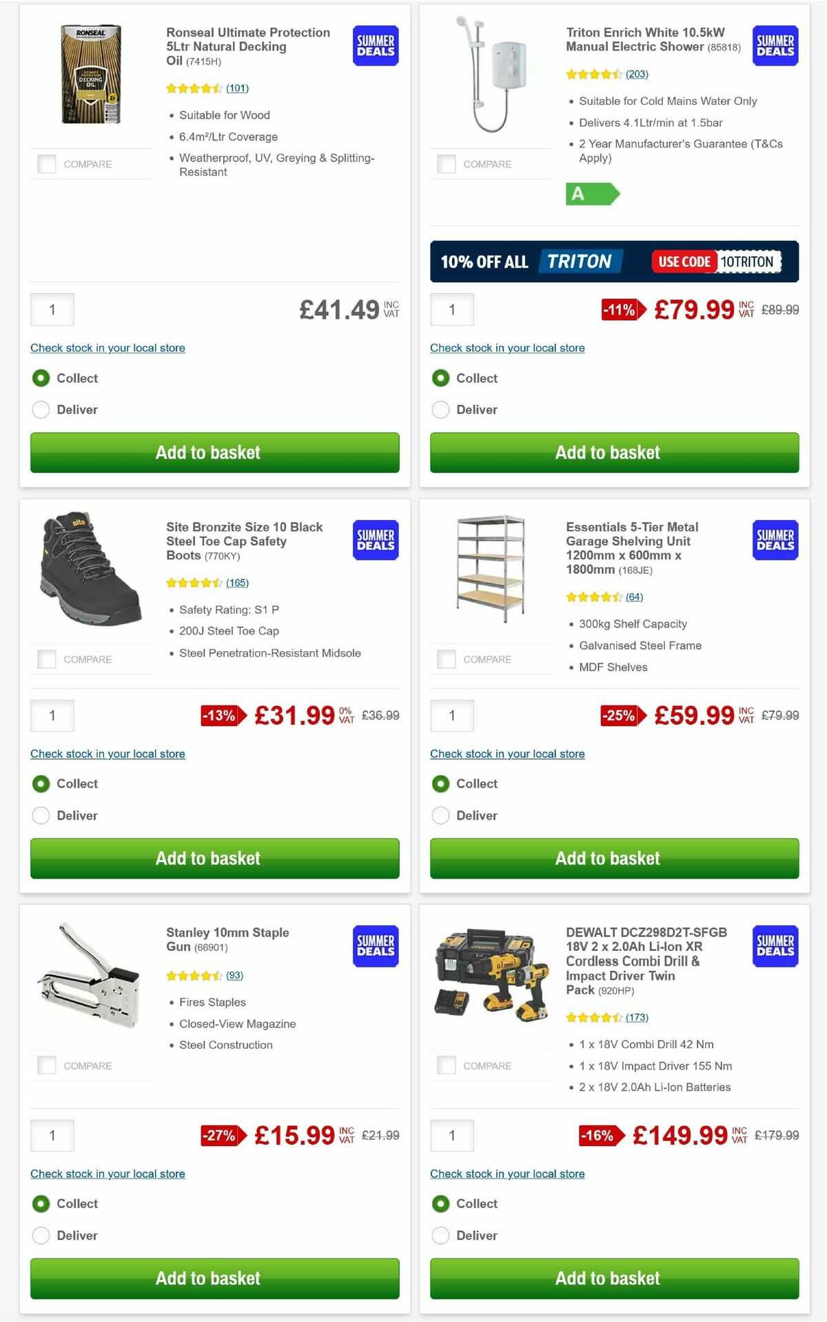 Screwfix Offers from 1 July
