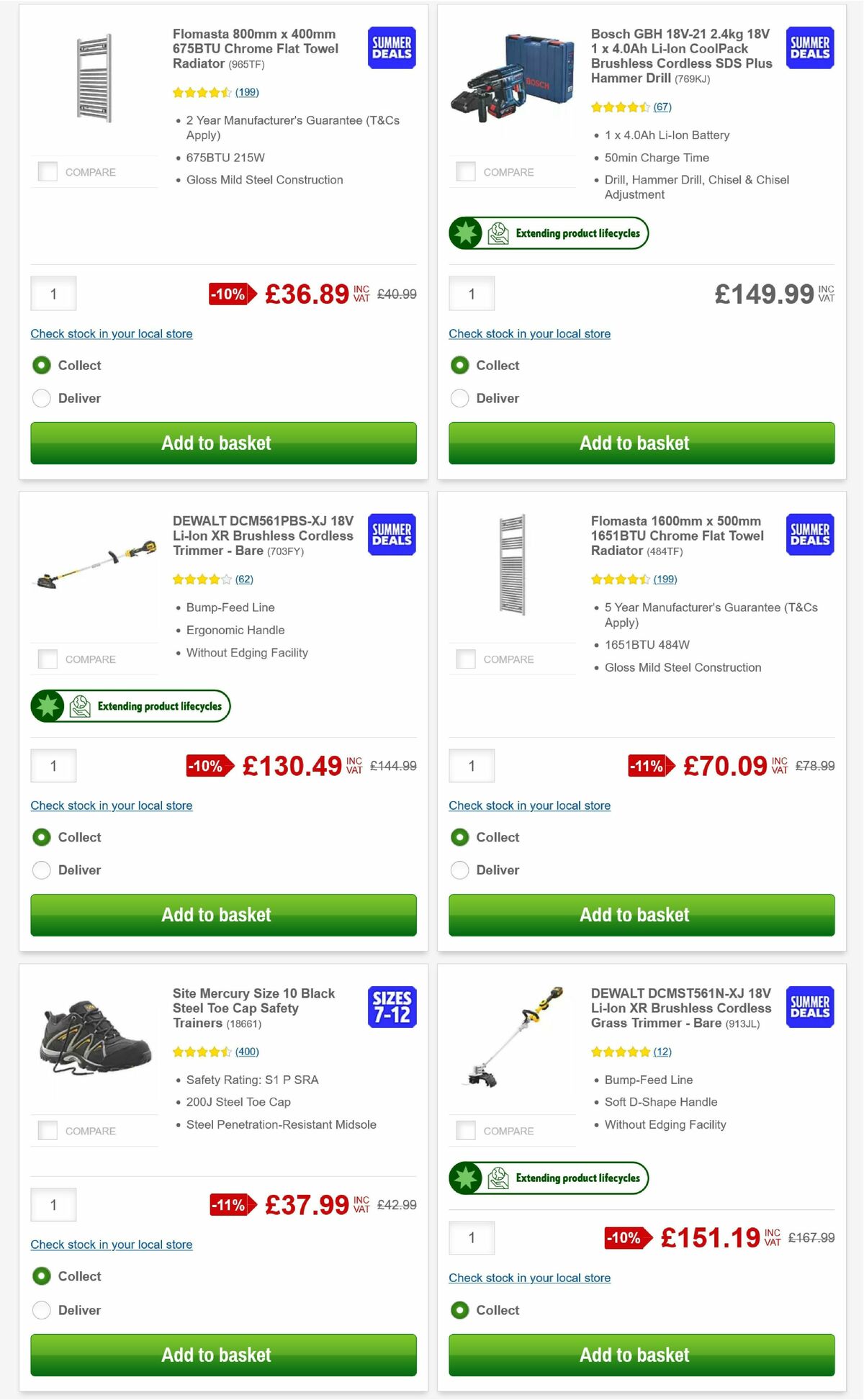 Screwfix Offers from 1 July