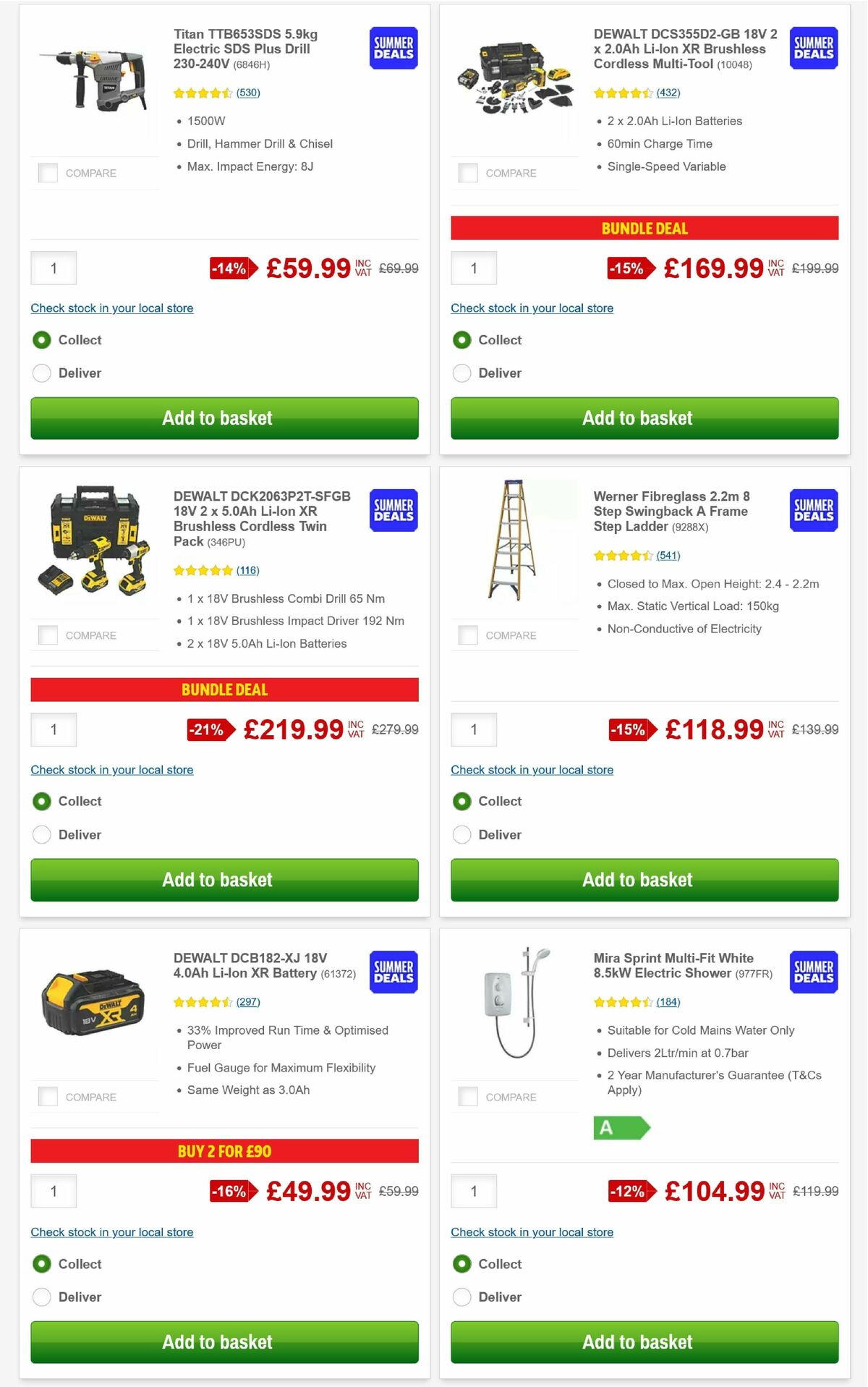 Screwfix Offers from 1 July