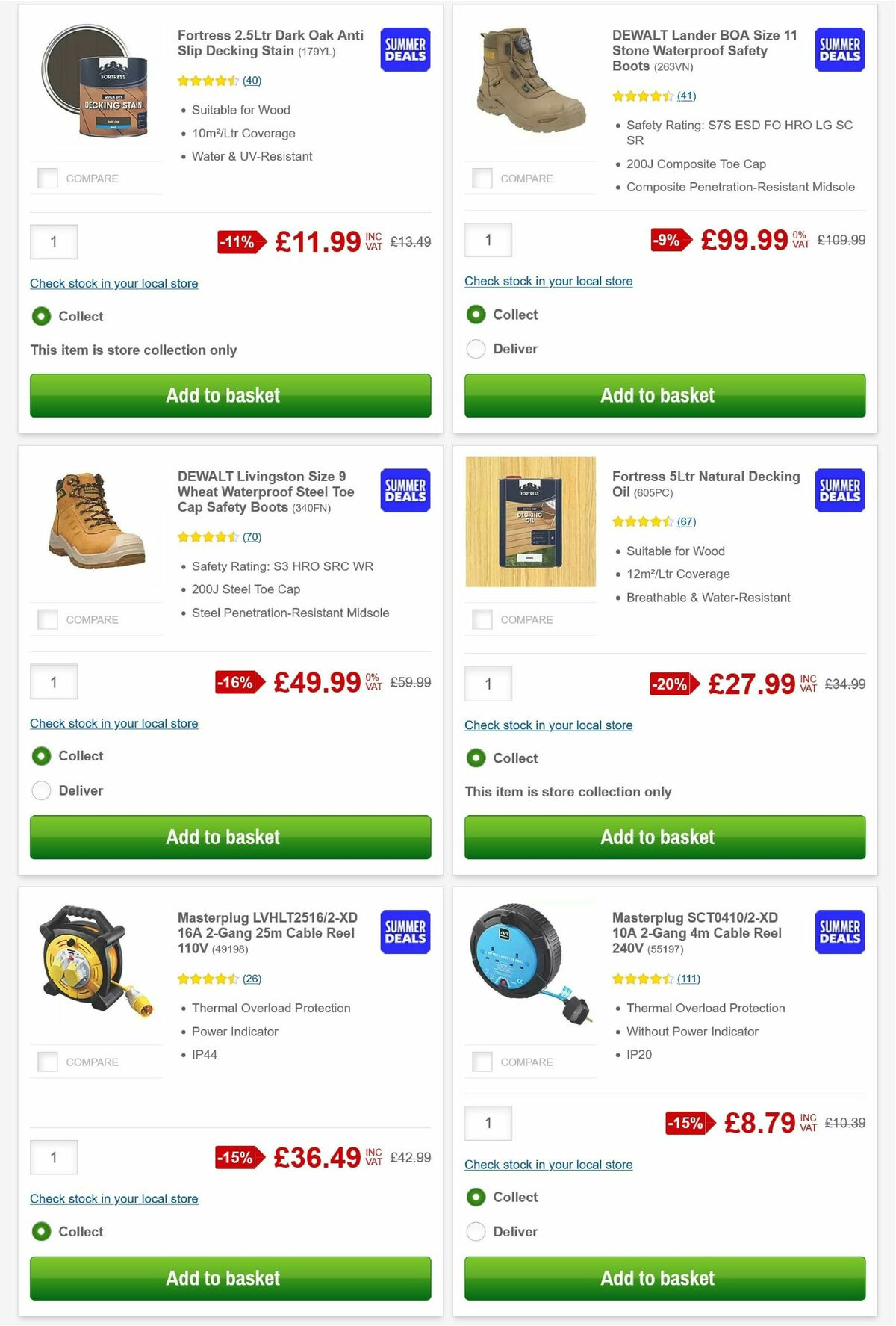 Screwfix Offers from 1 July