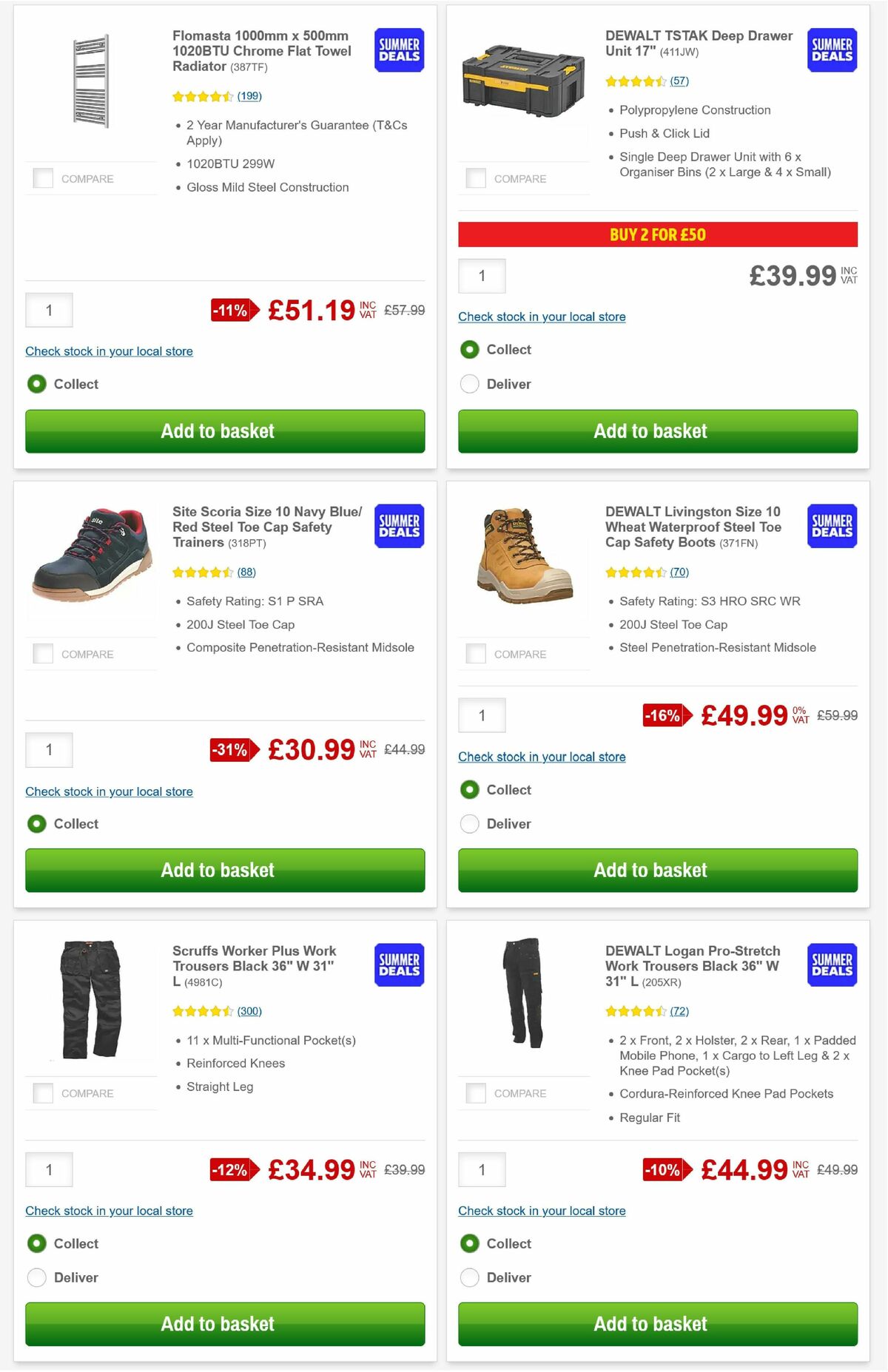Screwfix Offers from 1 July