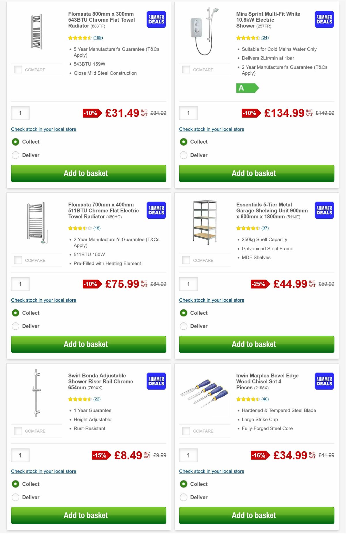 Screwfix Offers from 1 July