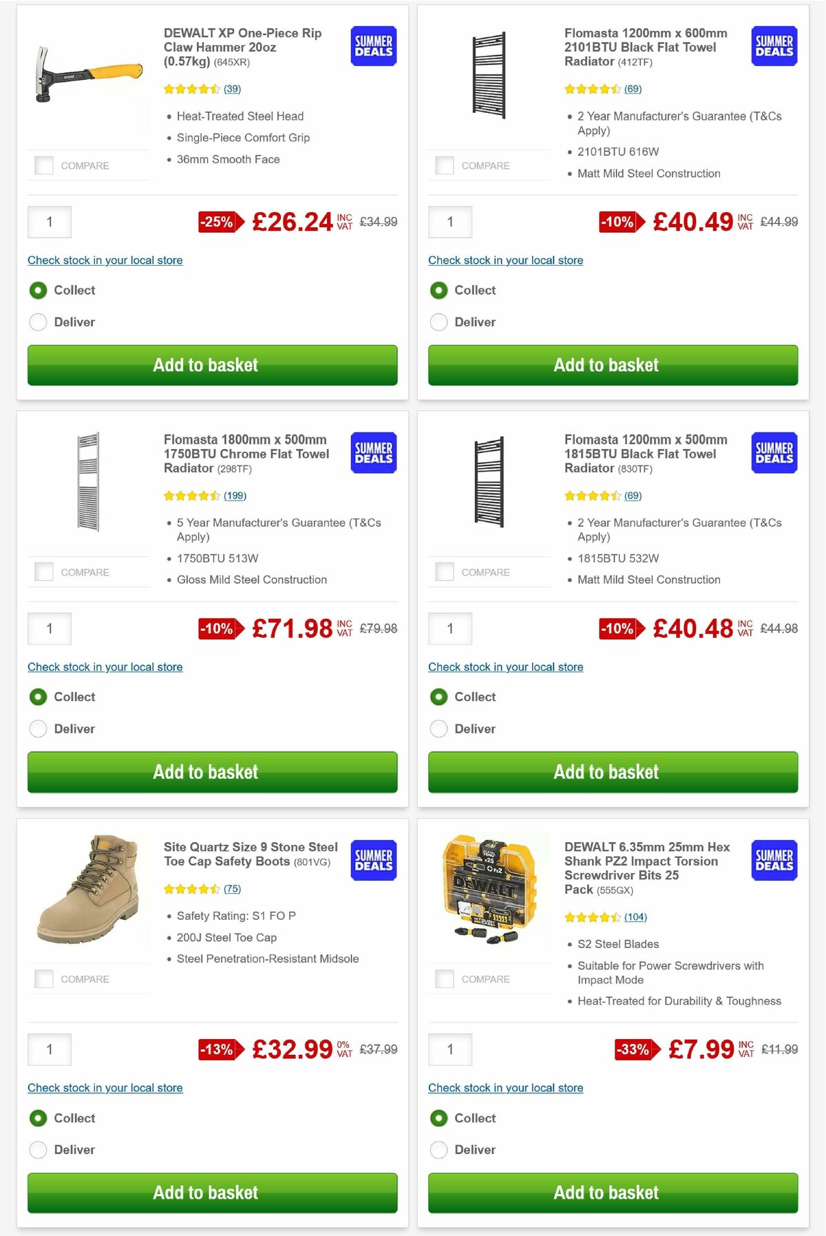Screwfix Offers from 1 July