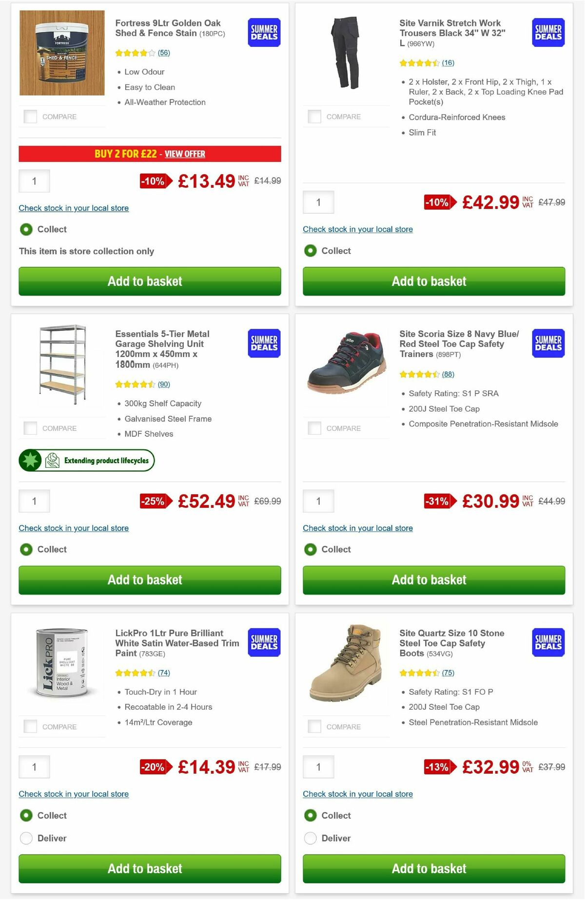 Screwfix Offers from 1 July
